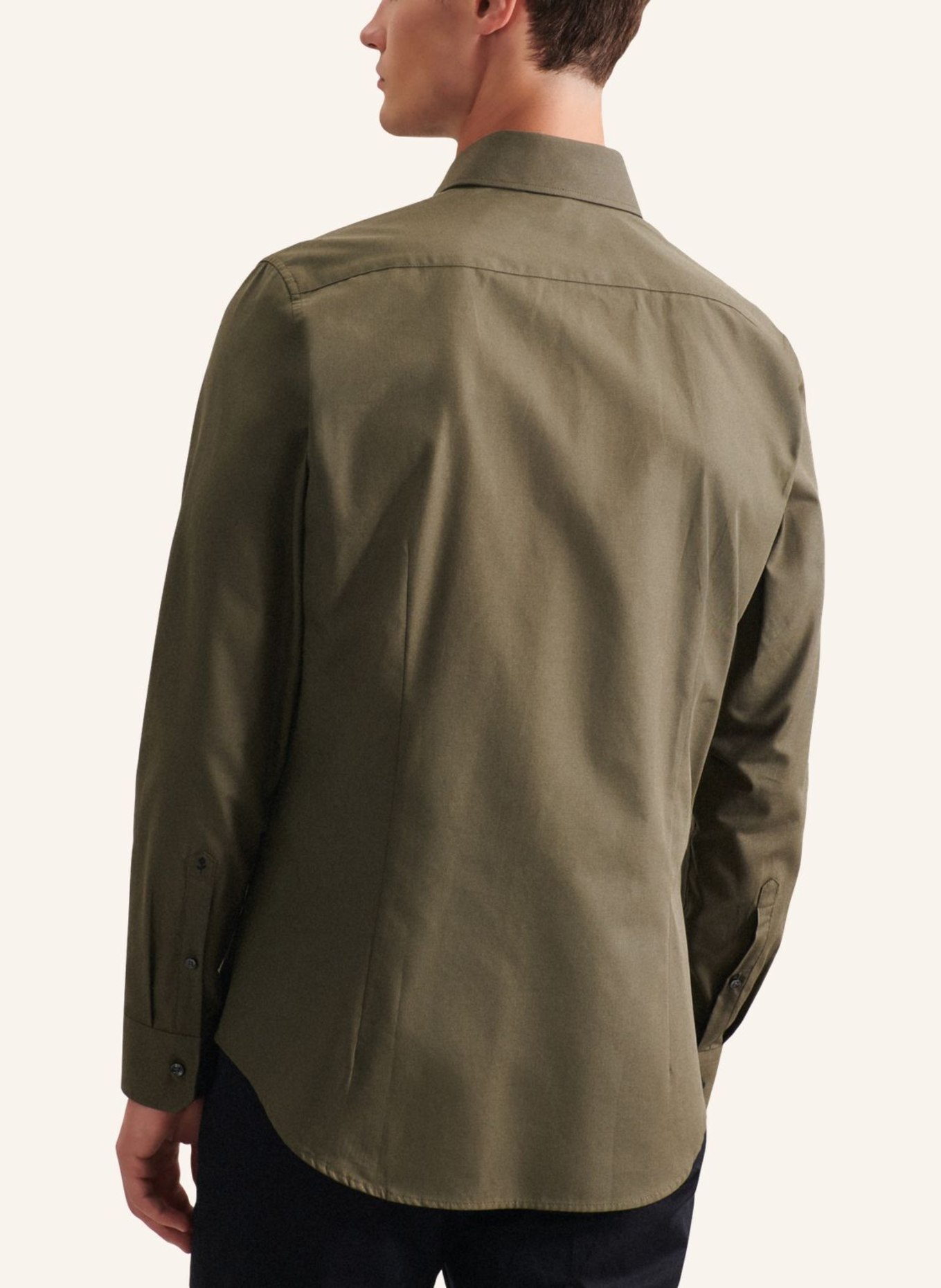 seidensticker Business Hemd Slim Fit: GRÜN