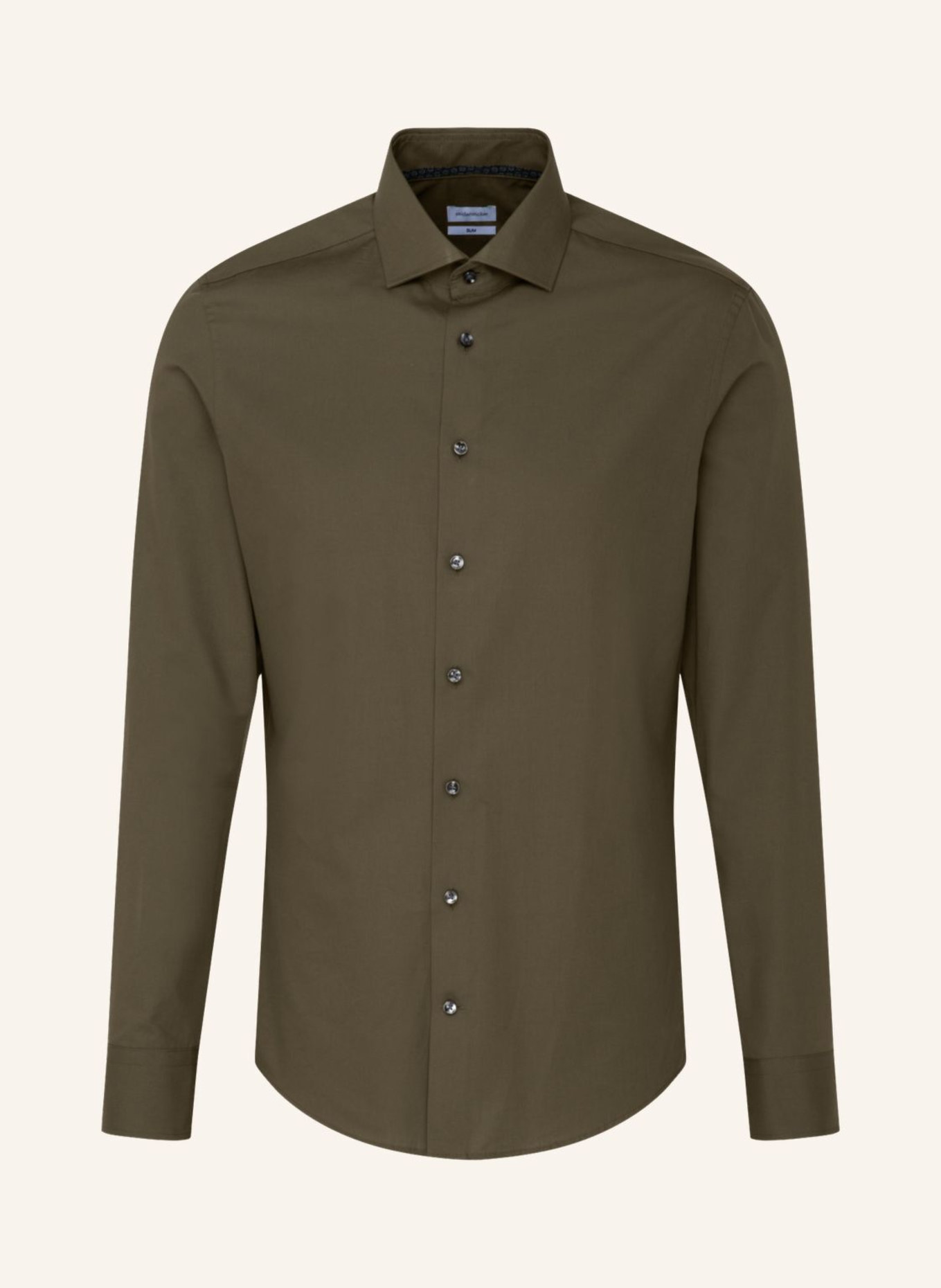 seidensticker Business Hemd Slim Fit: GRÜN