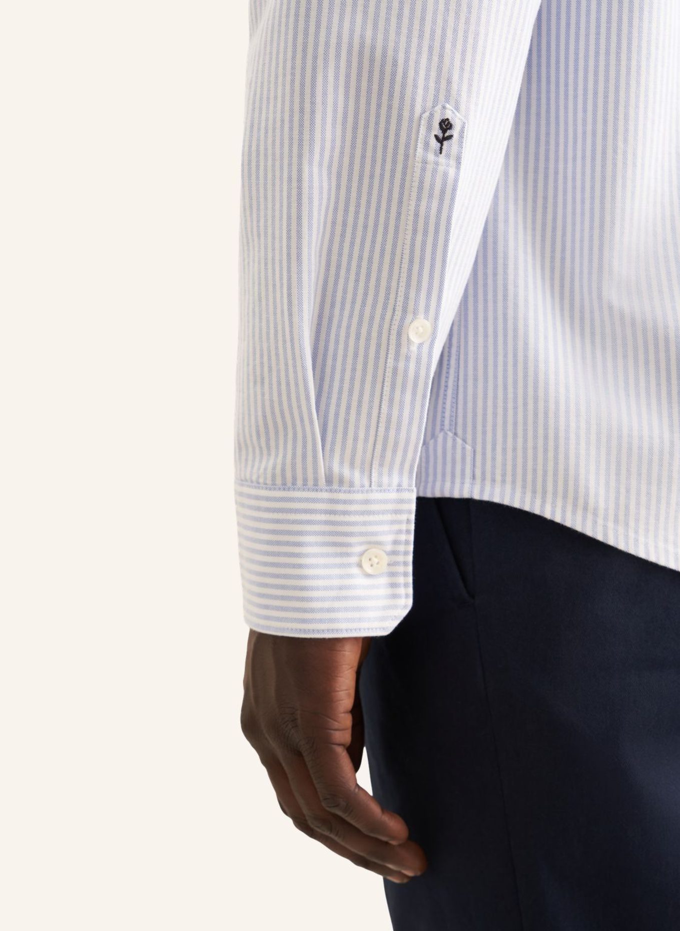 seidensticker Casual Hemd Regular Fit: BLAU