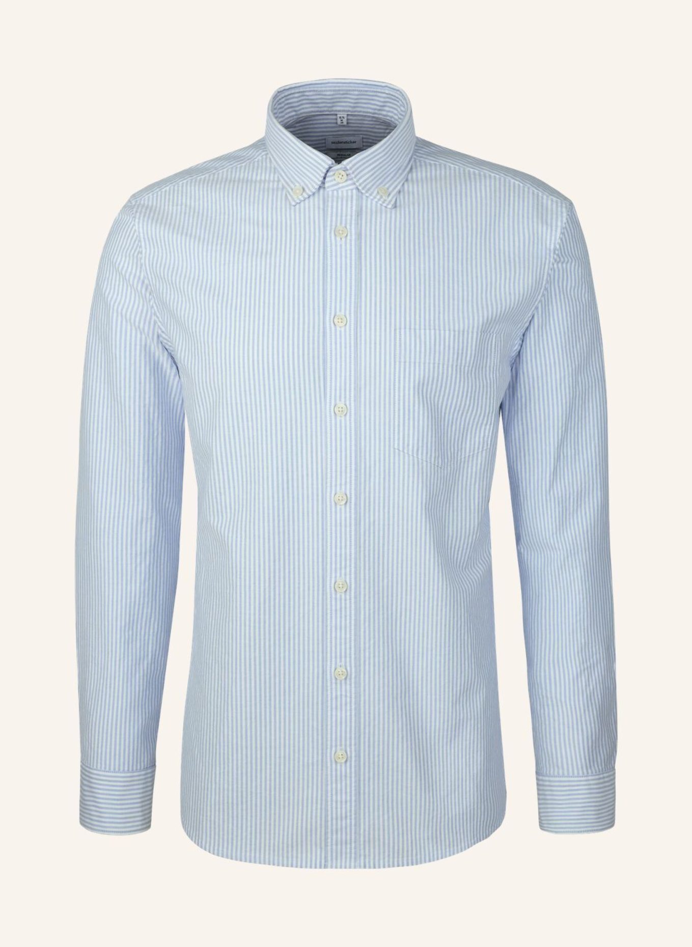 seidensticker Casual Hemd Regular Fit: BLAU