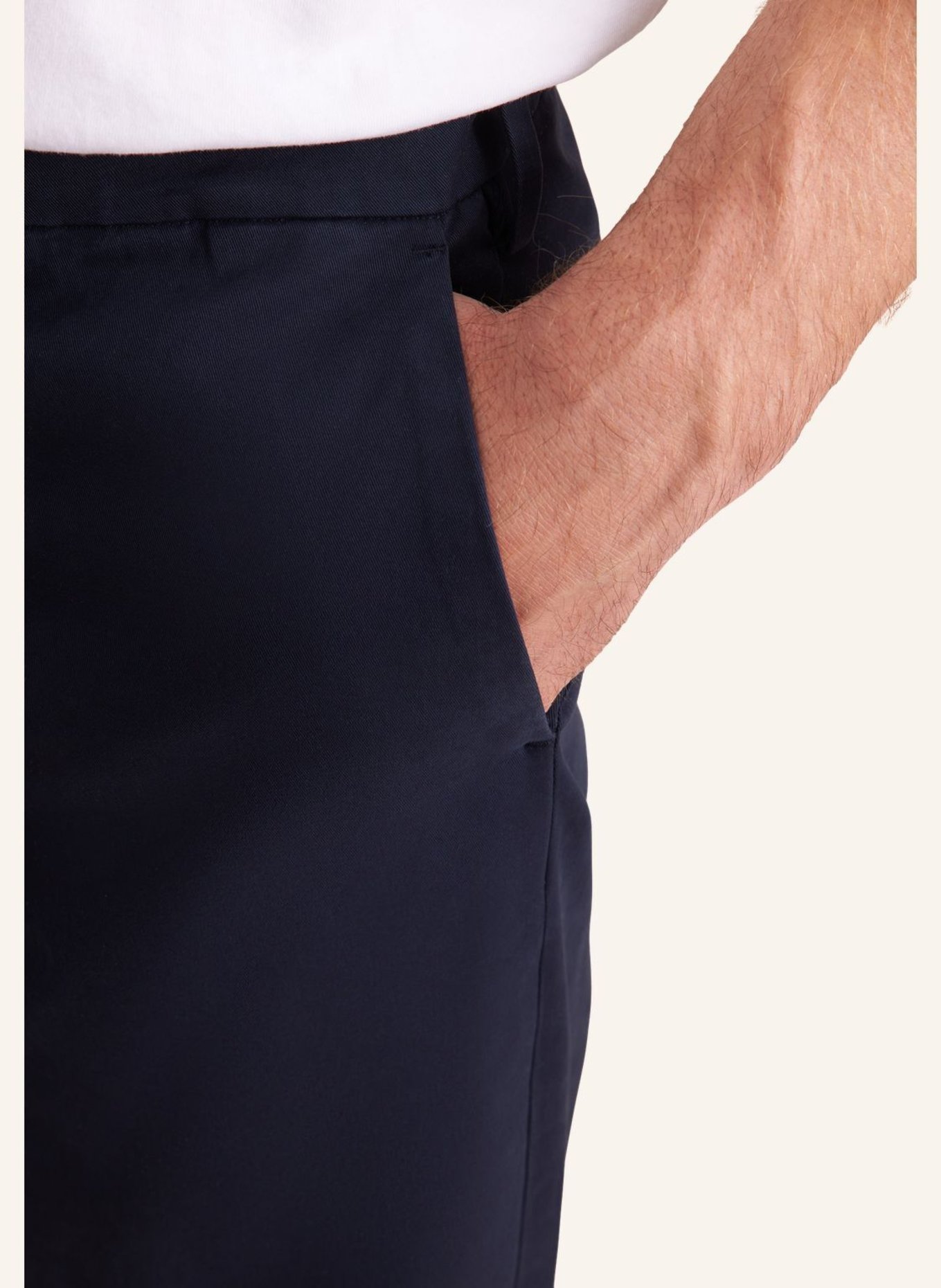 seidensticker Chino Regular Fit: DUNKELBLAU