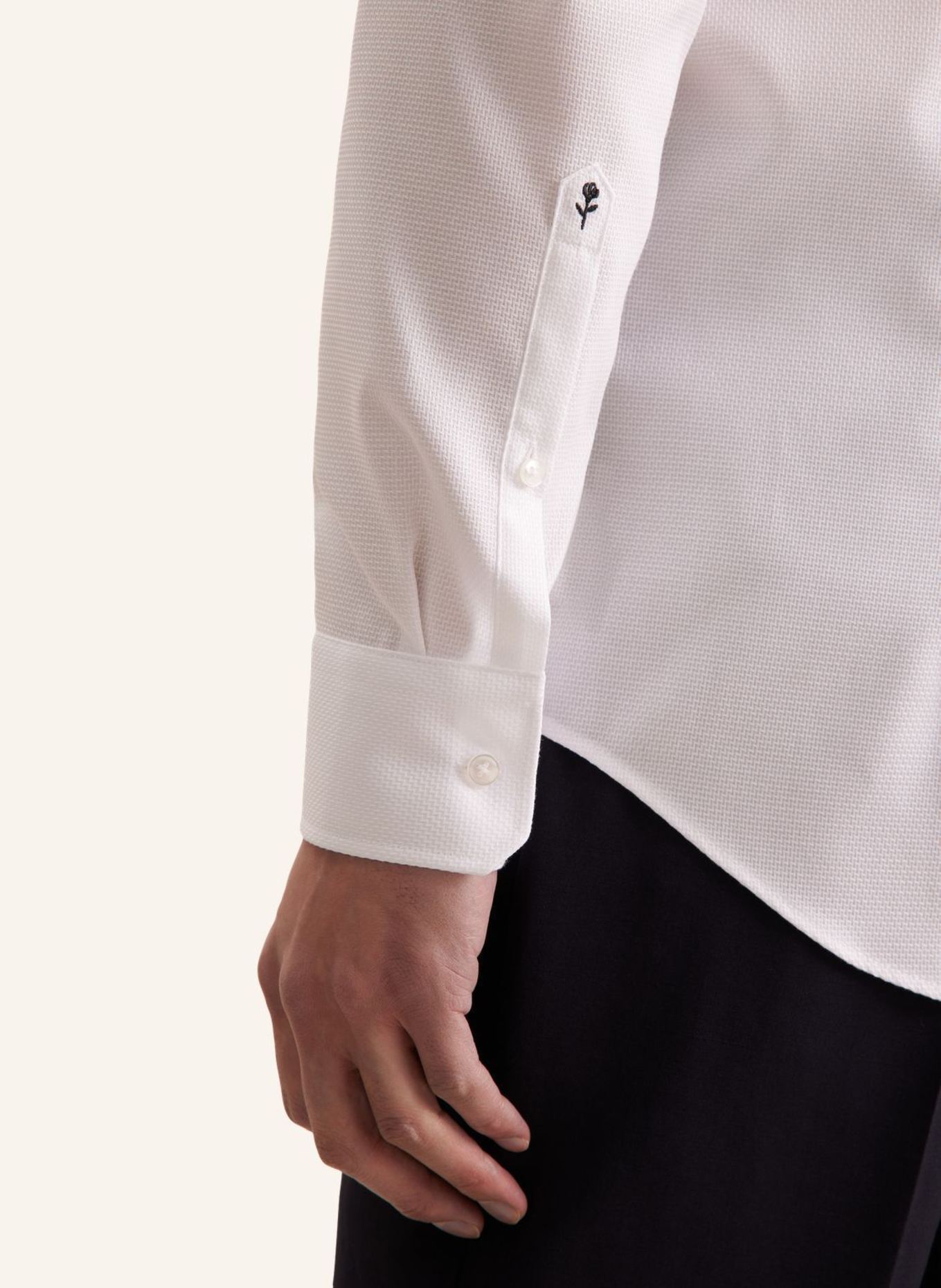 seidensticker , Business Hemd Slim Fit: WEISS