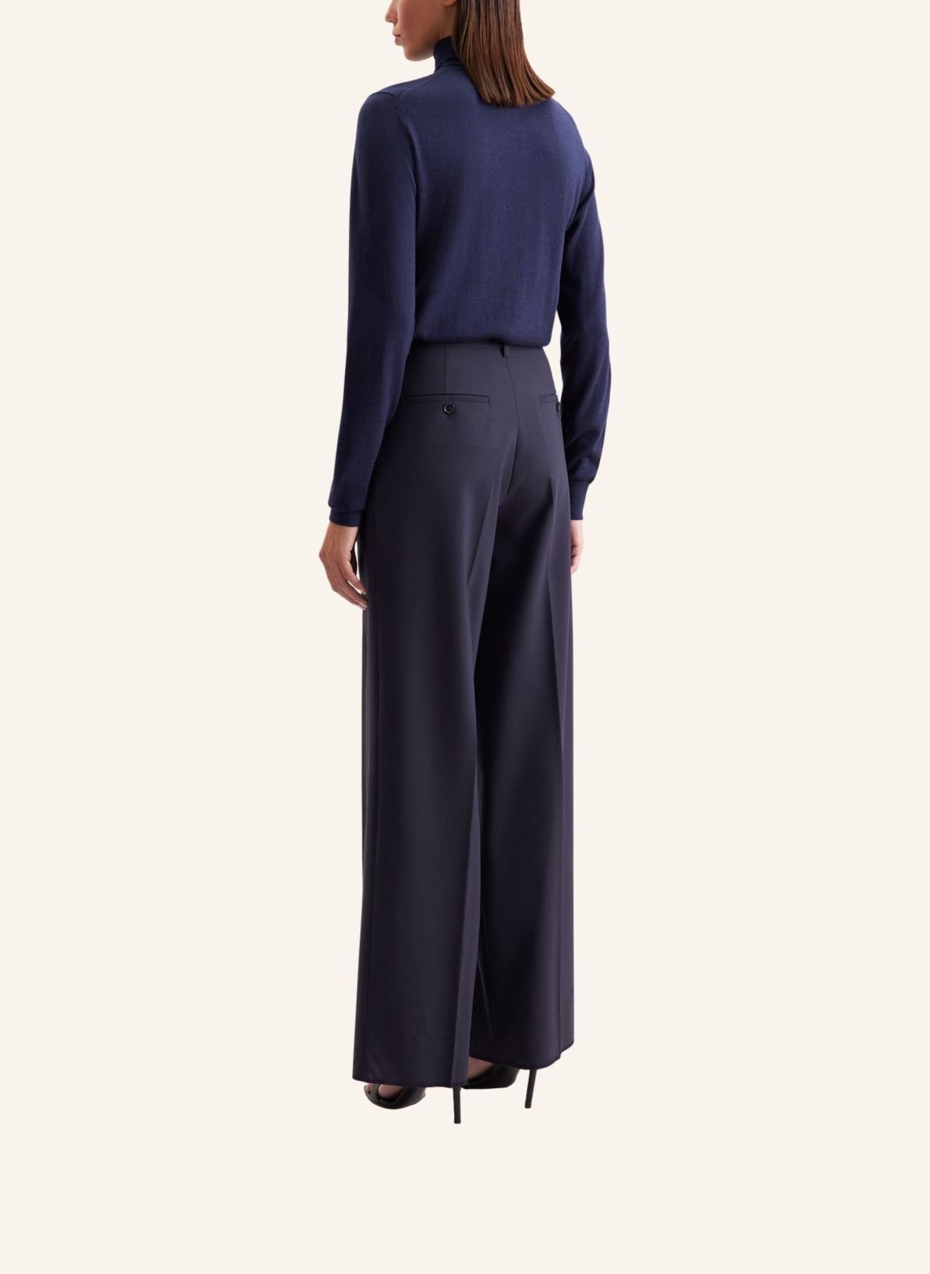 seidensticker Stoffhose: DUNKELBLAU