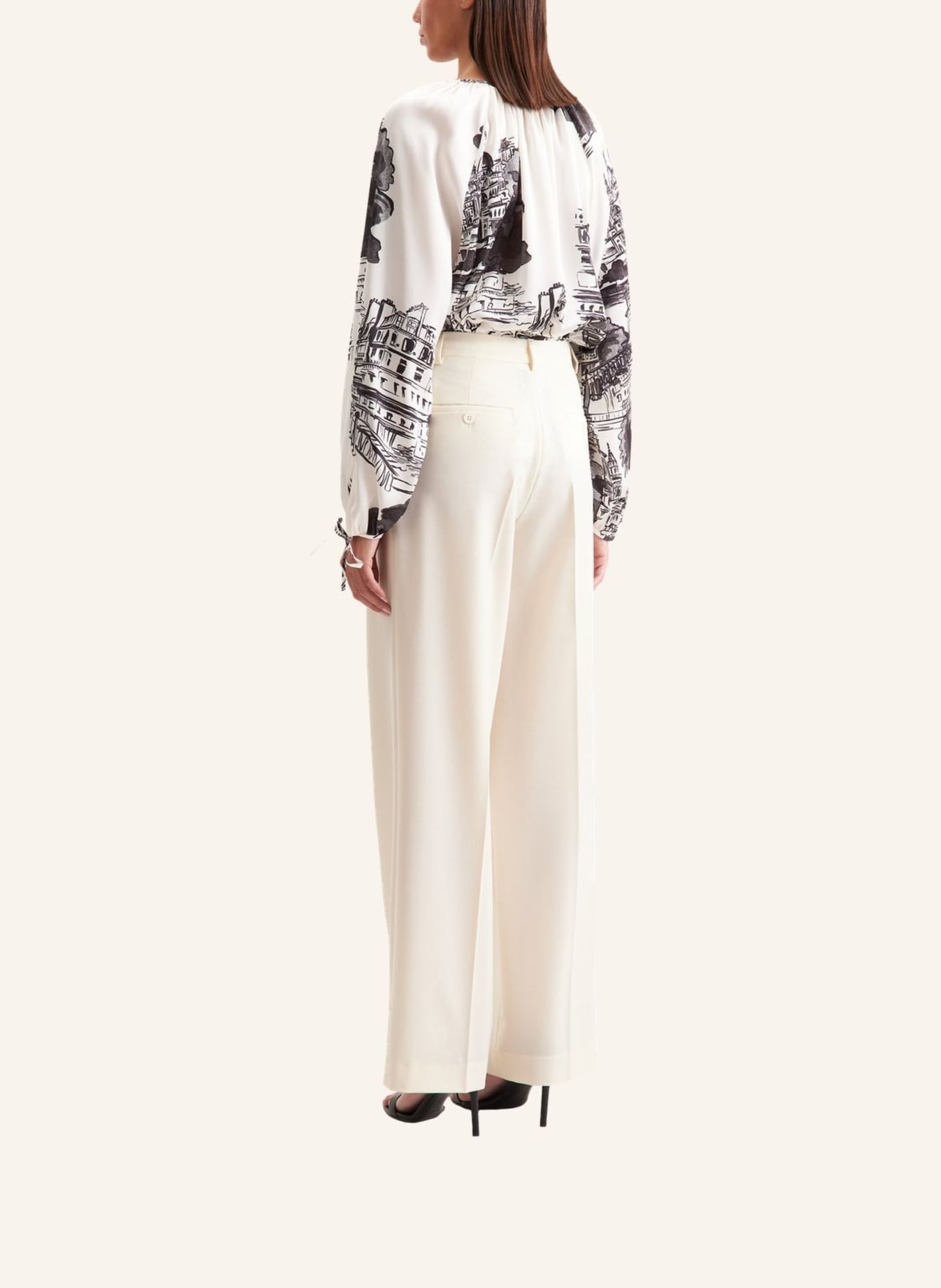 seidensticker Stoffhose: ECRU