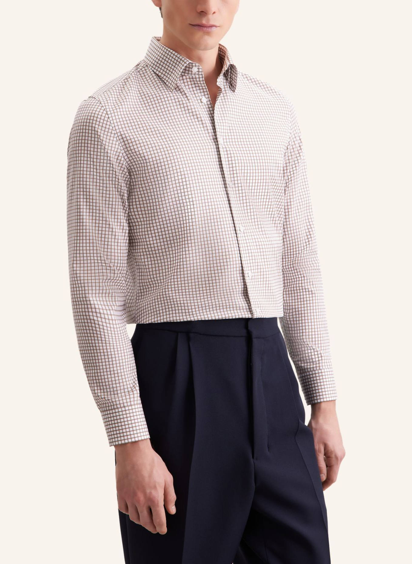 seidensticker Business Hemd,   Shaped Fit: BRAUN