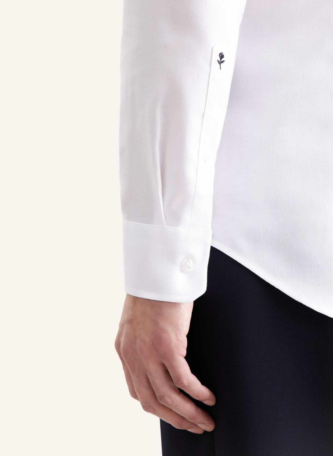 seidensticker Business Hemd Shaped Fit: WEISS