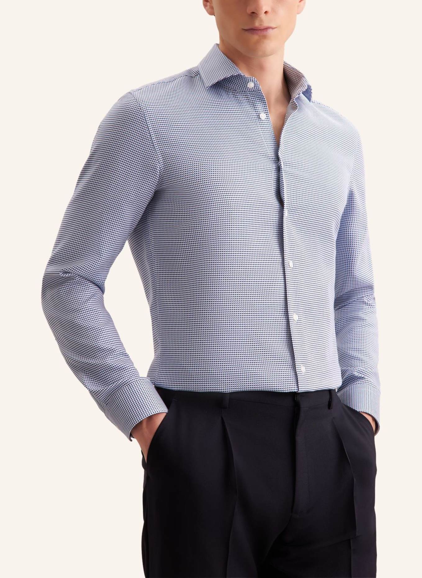 seidensticker Business Hemd X-Slim Fit: DUNKELBLAU