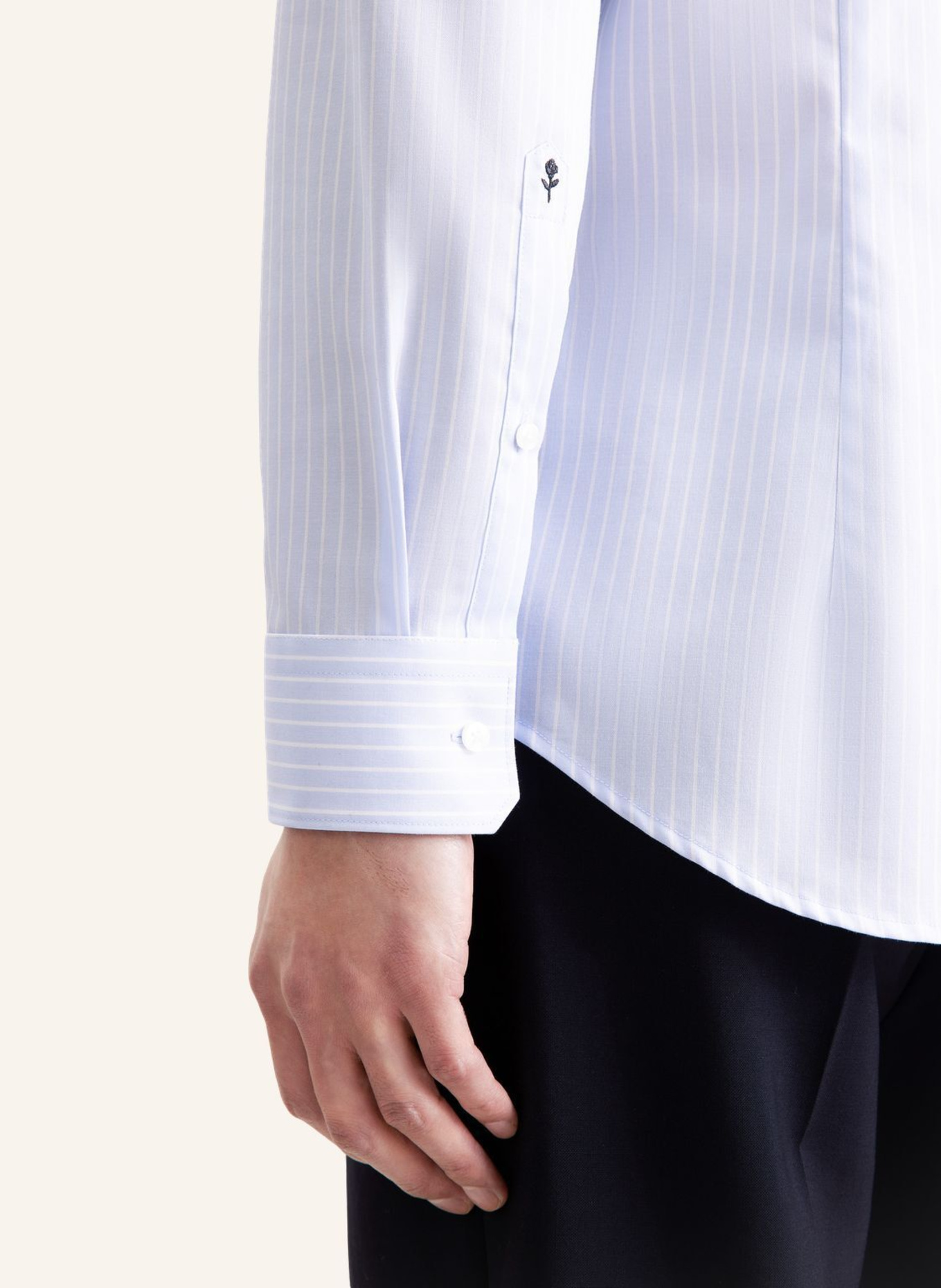 seidensticker Business Hemd Slim Fit: HELLBLAU