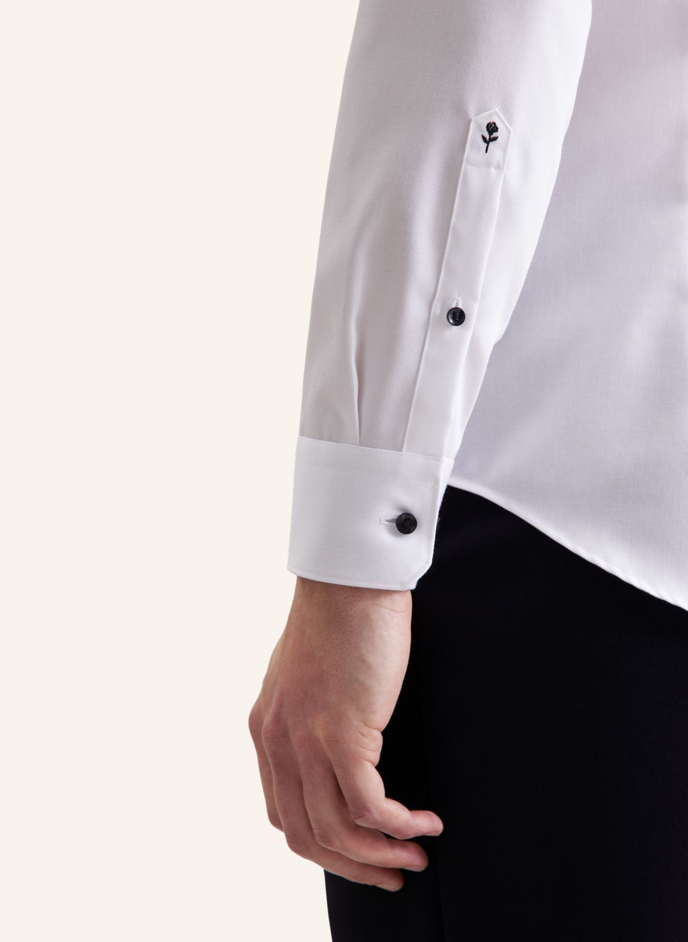 seidensticker Business Hemd Shaped Fit: WEISS