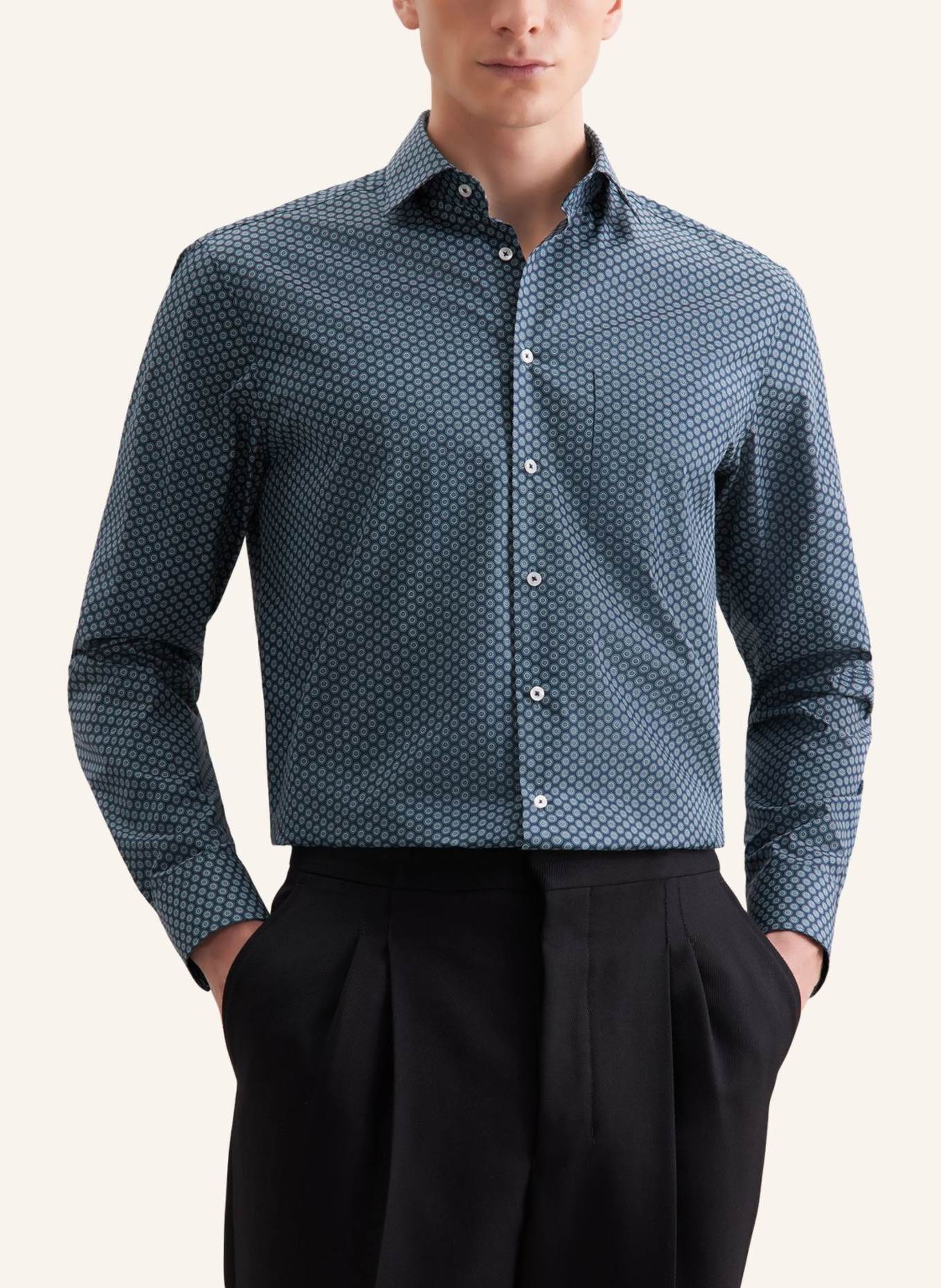 seidensticker Business Hemd Comfort Fit: GRÜN