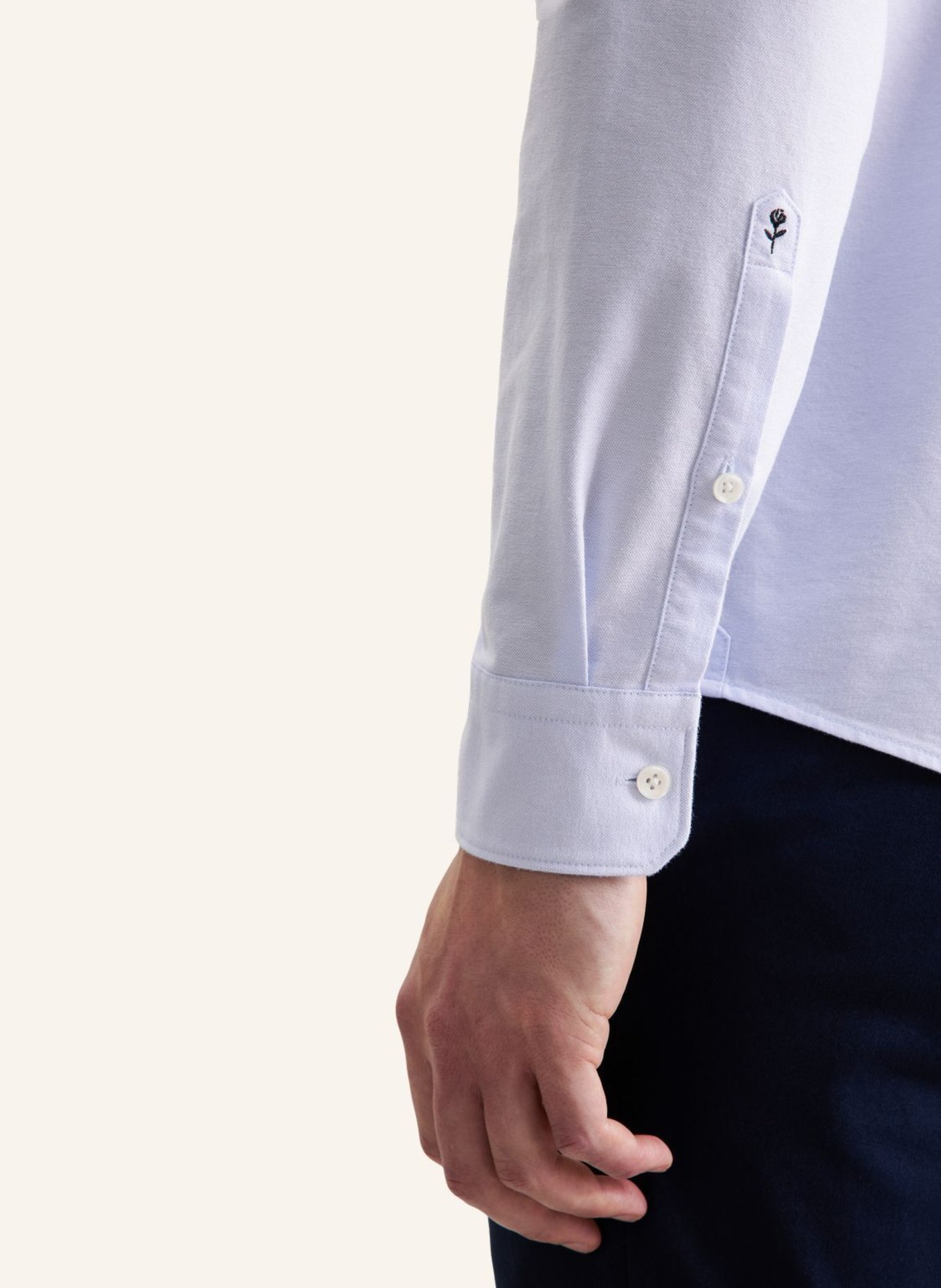 seidensticker Casual Hemd Regular Fit: HELLBLAU