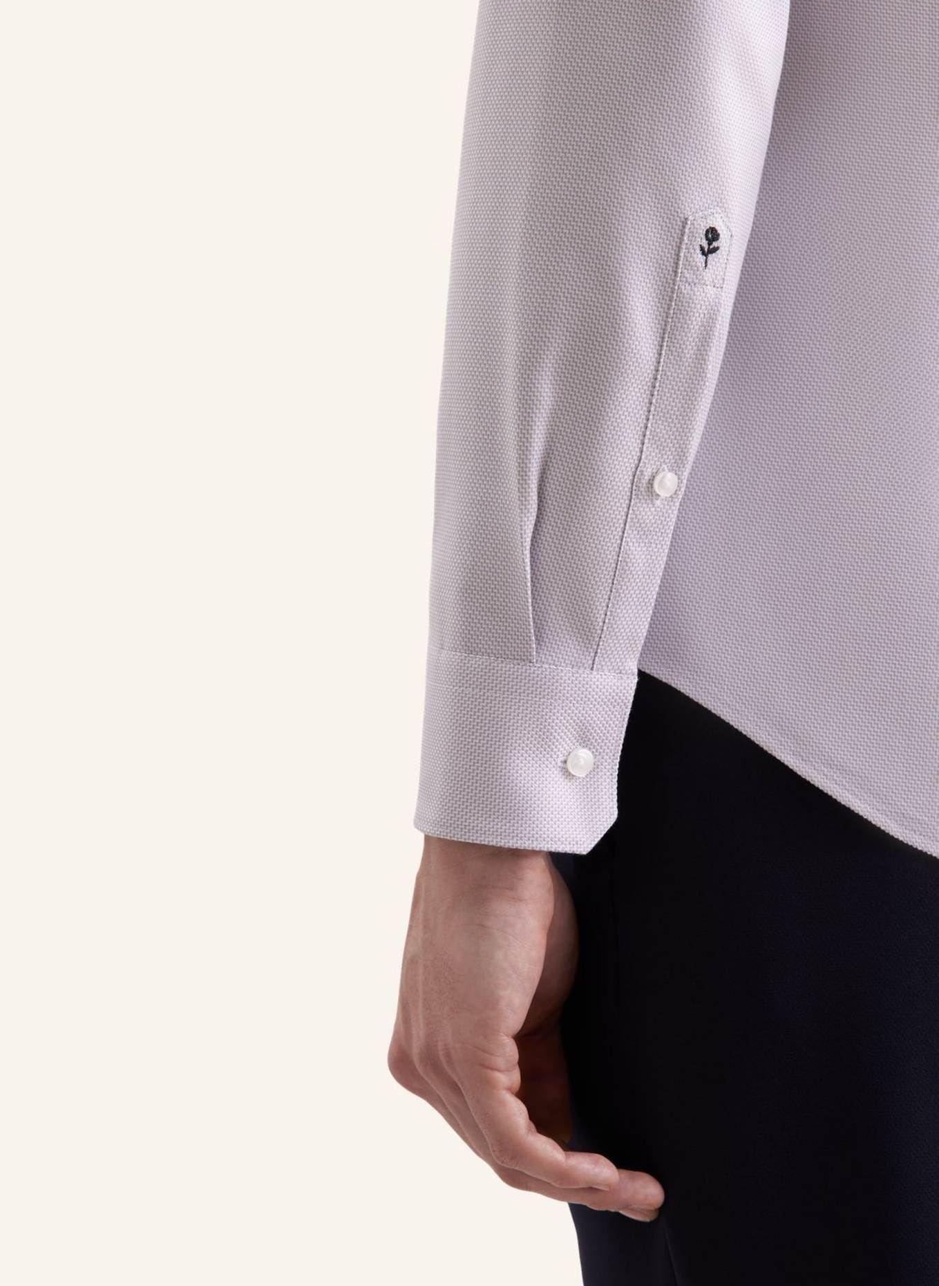 seidensticker , Business Hemd Slim Fit: GRAU