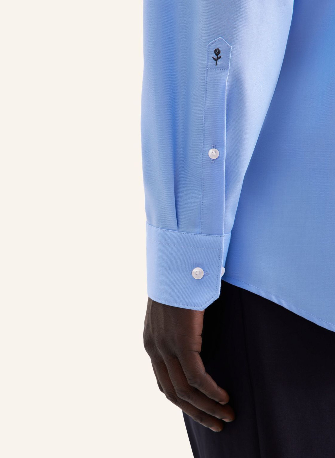 seidensticker Business Hemd Regular Fit: BLAU