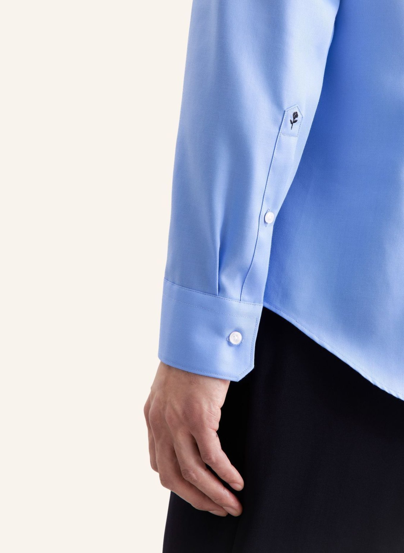 seidensticker Business Hemd Shaped Fit: BLAU