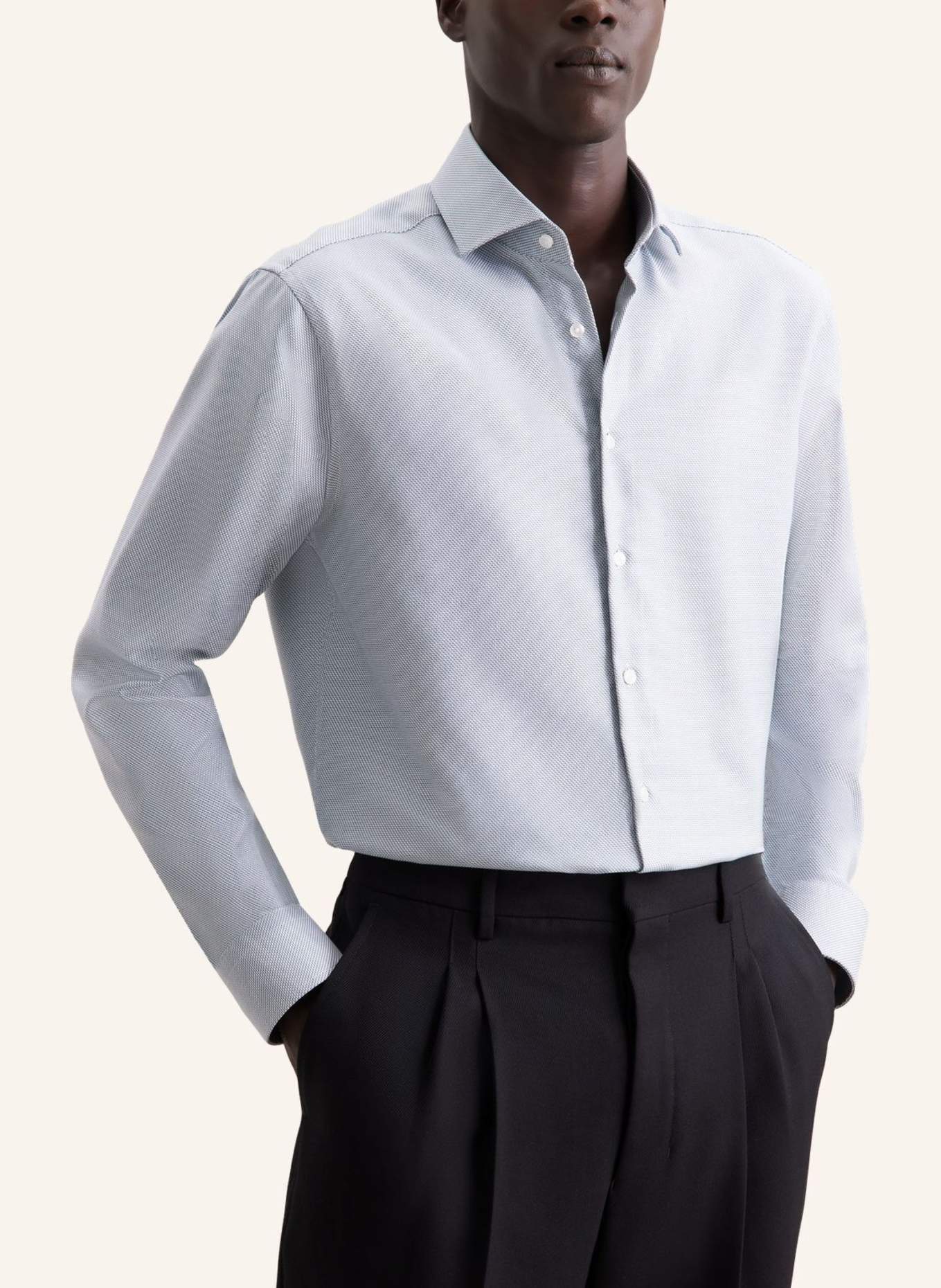 seidensticker Business Hemd Regular Fit: GRÜN