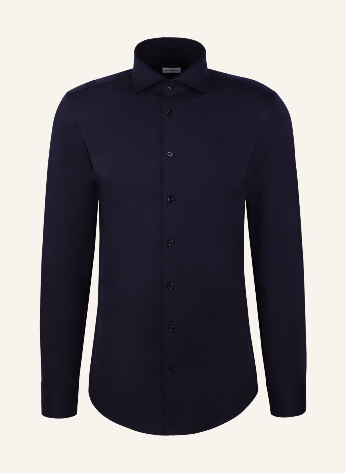 seidensticker Jerseyhemd Regular Fit: DUNKELBLAU