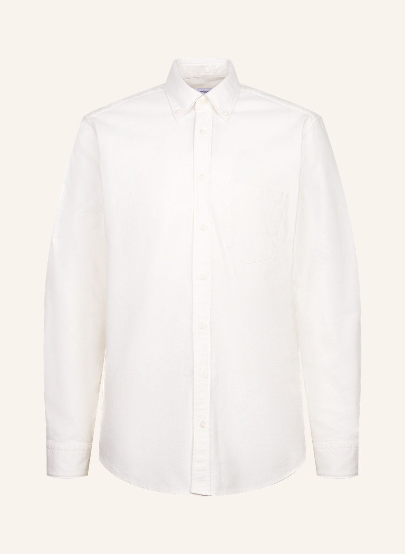 seidensticker Flanellhemd Regular Fit: ECRU