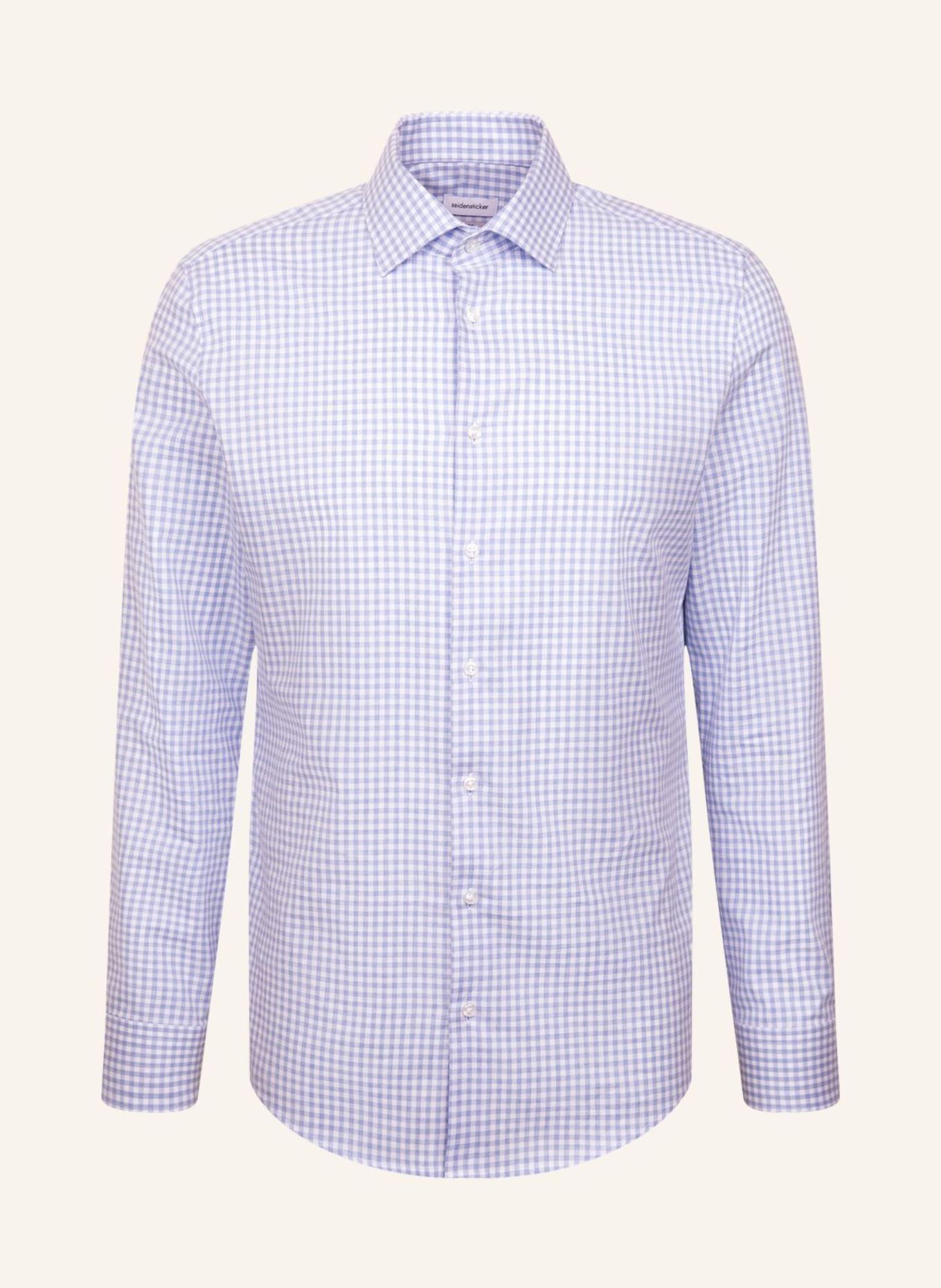 seidensticker Flanellhemd Slim Fit: BLAU