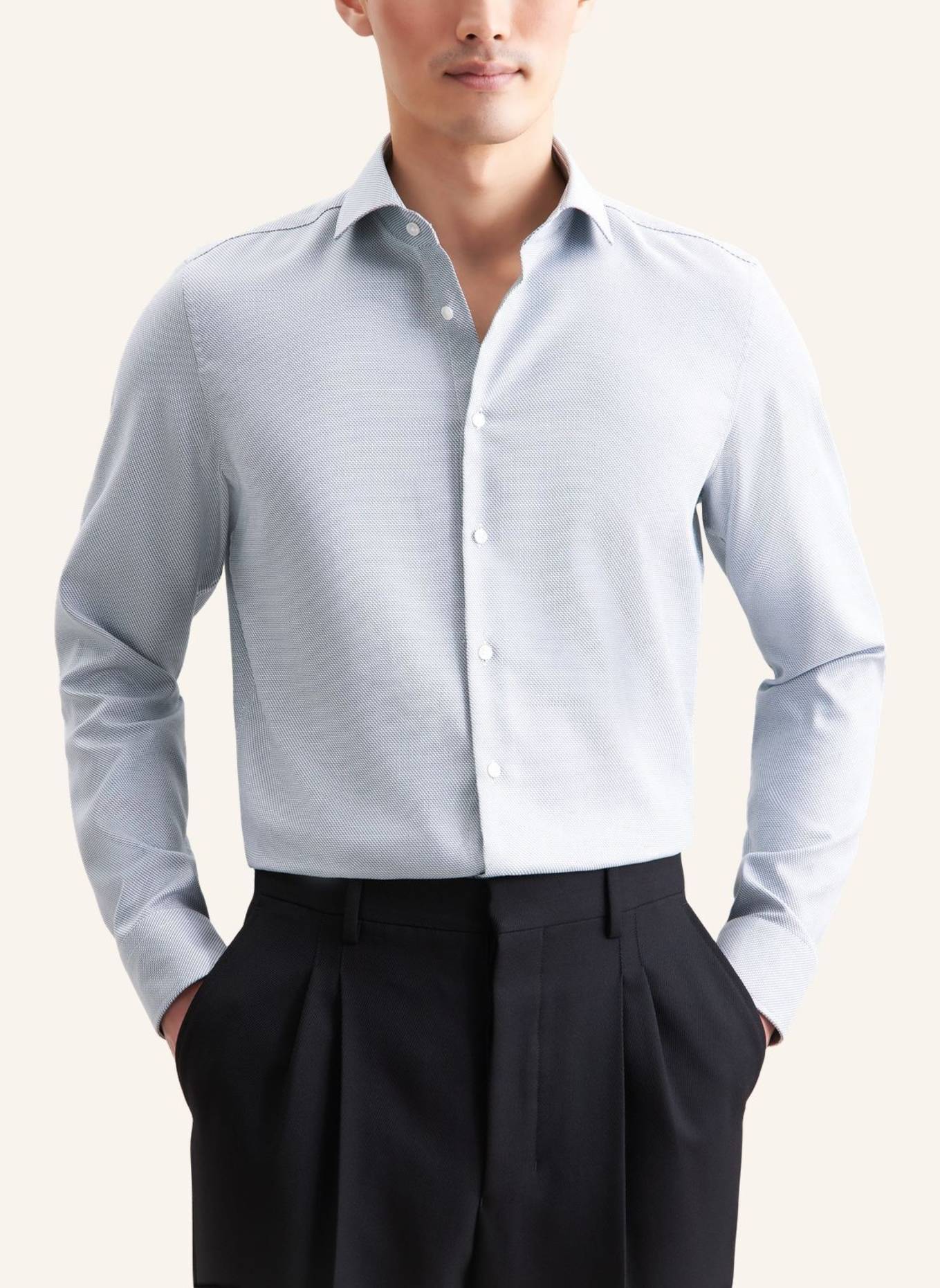 seidensticker , Business Hemd Shaped Fit: GRÜN