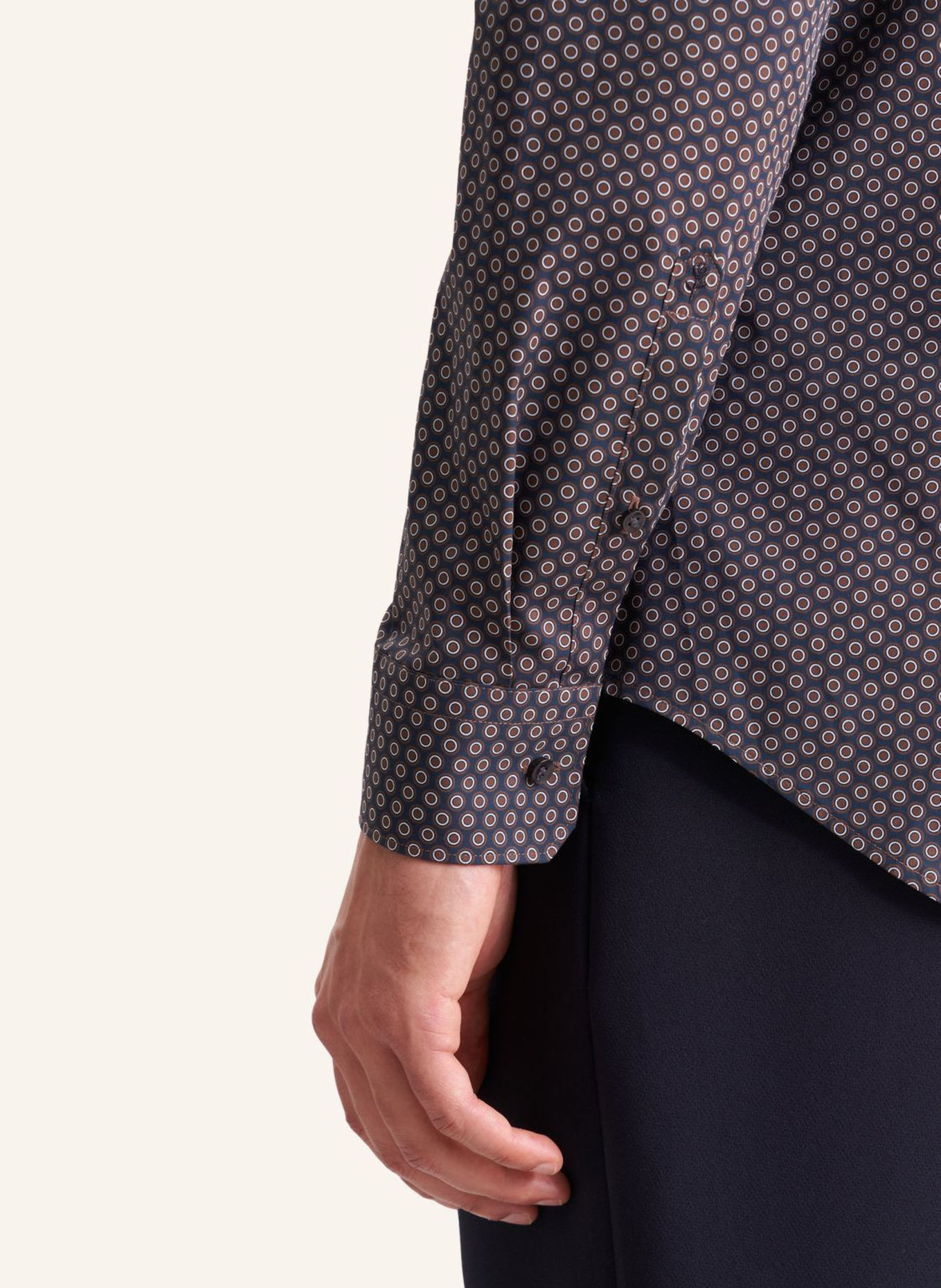 seidensticker Business Hemd Shaped Fit: BRAUN