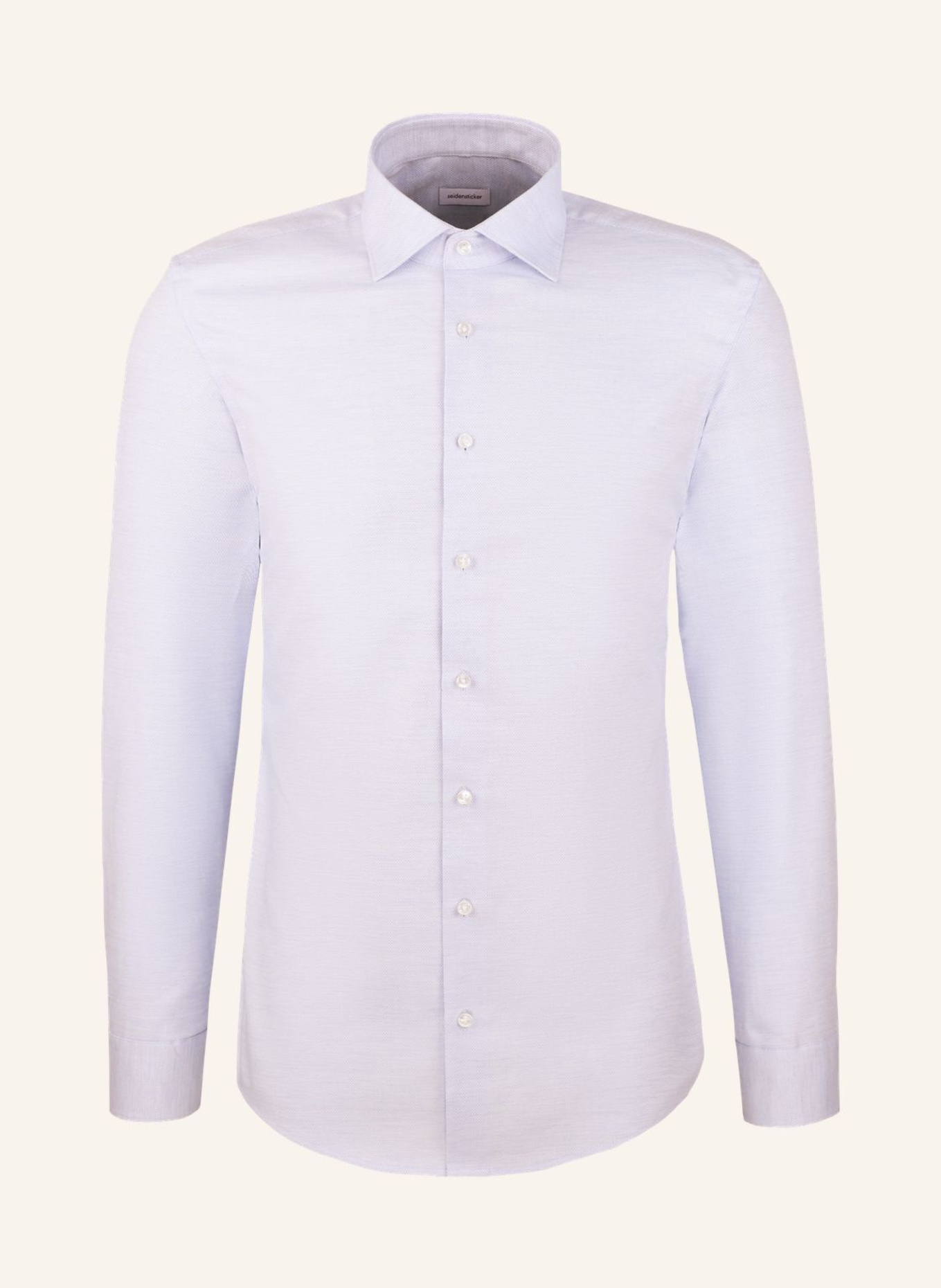 seidensticker Flanellhemd Shaped Fit: BLAU