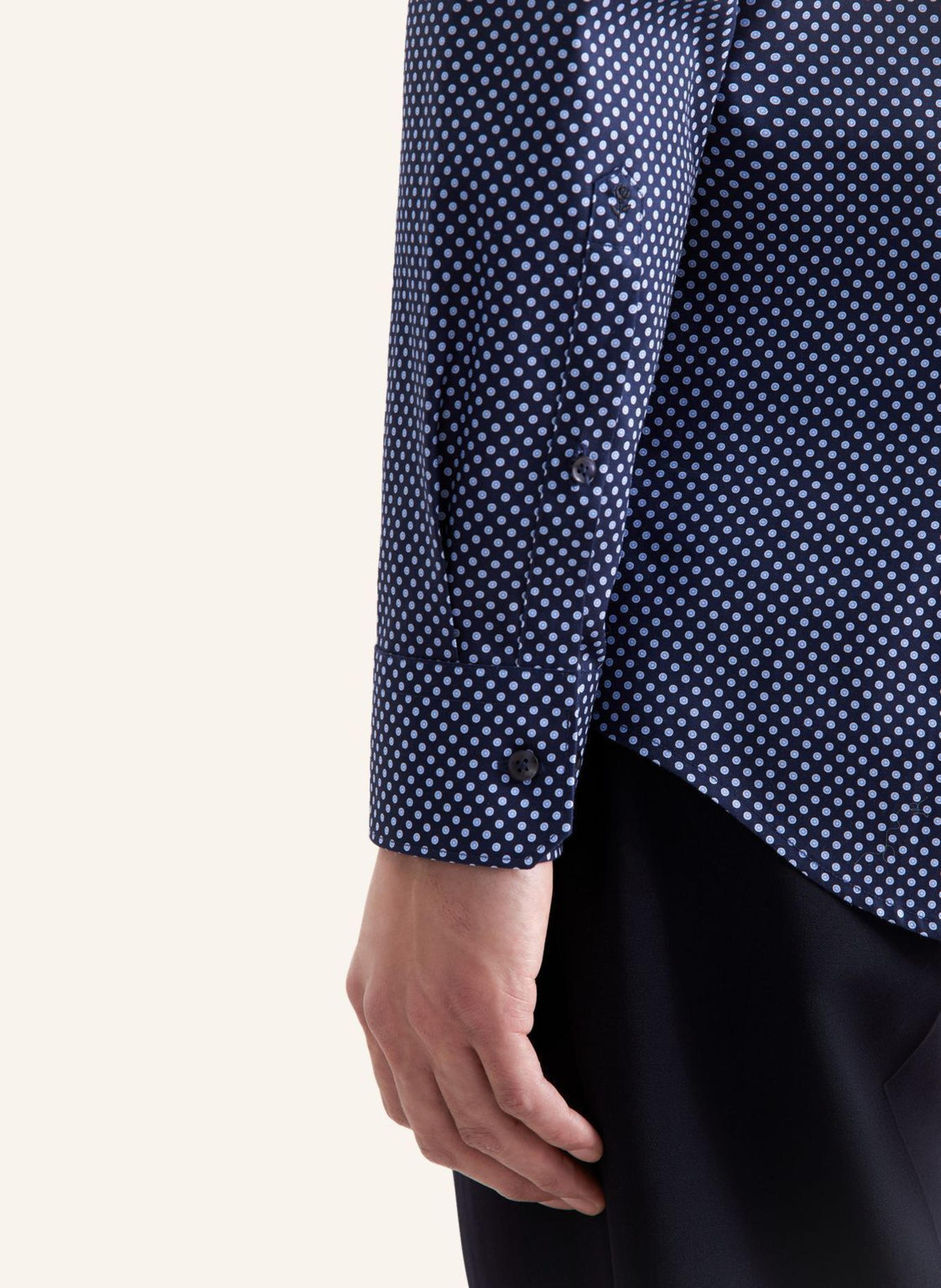 seidensticker Business Hemd Slim Fit: DUNKELBLAU