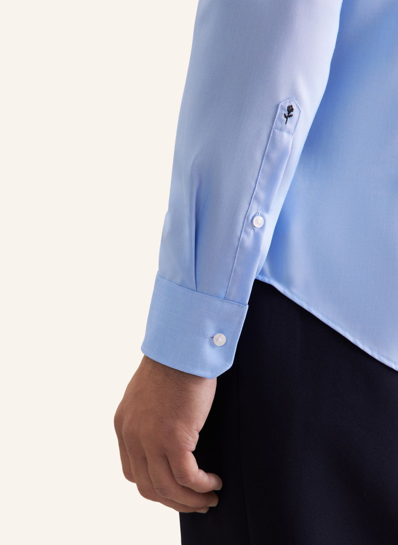 seidensticker Business Hemd Shaped Fit: BLAU