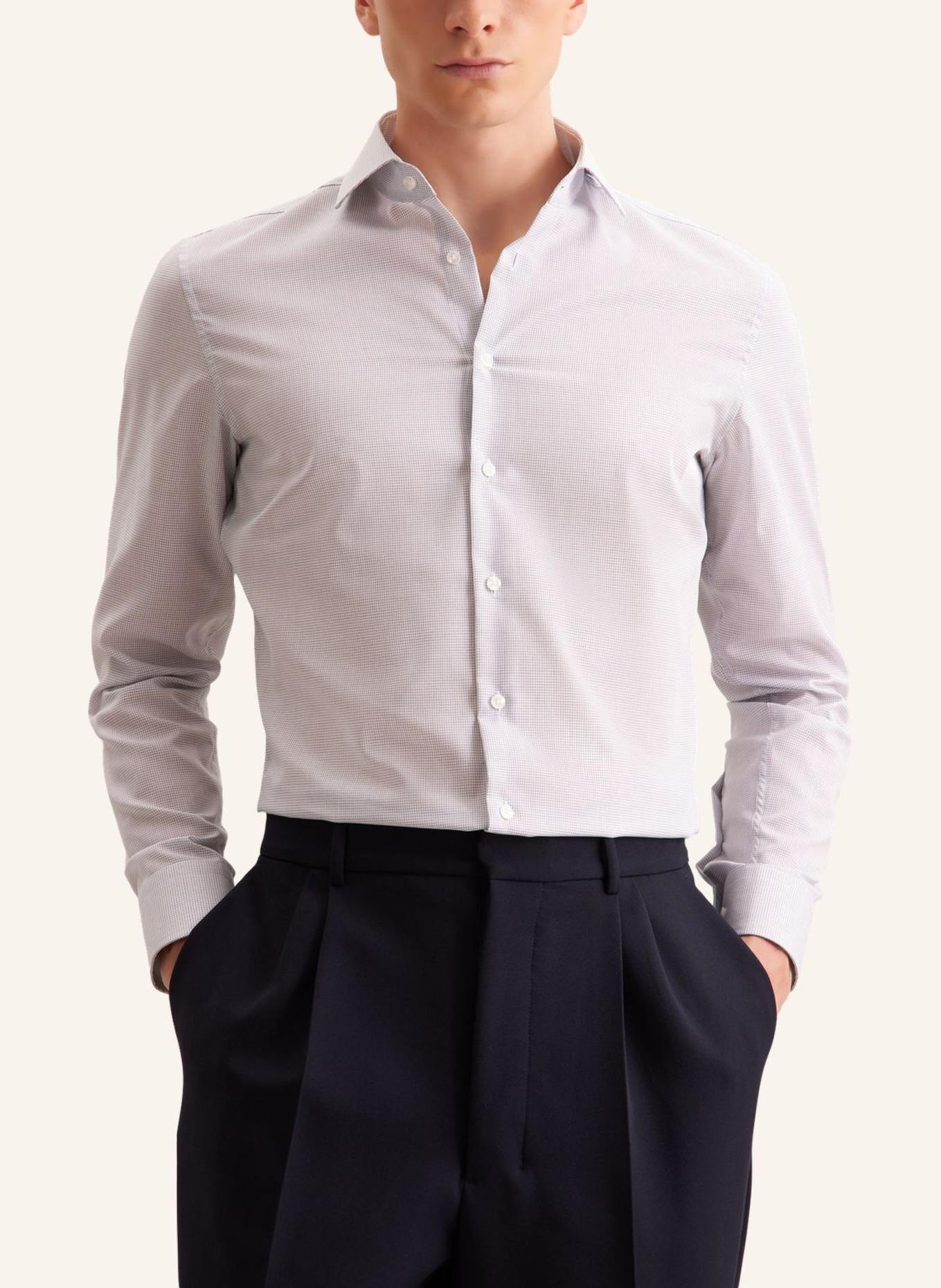 seidensticker Business Hemd Shaped Fit: DUNKELBLAU