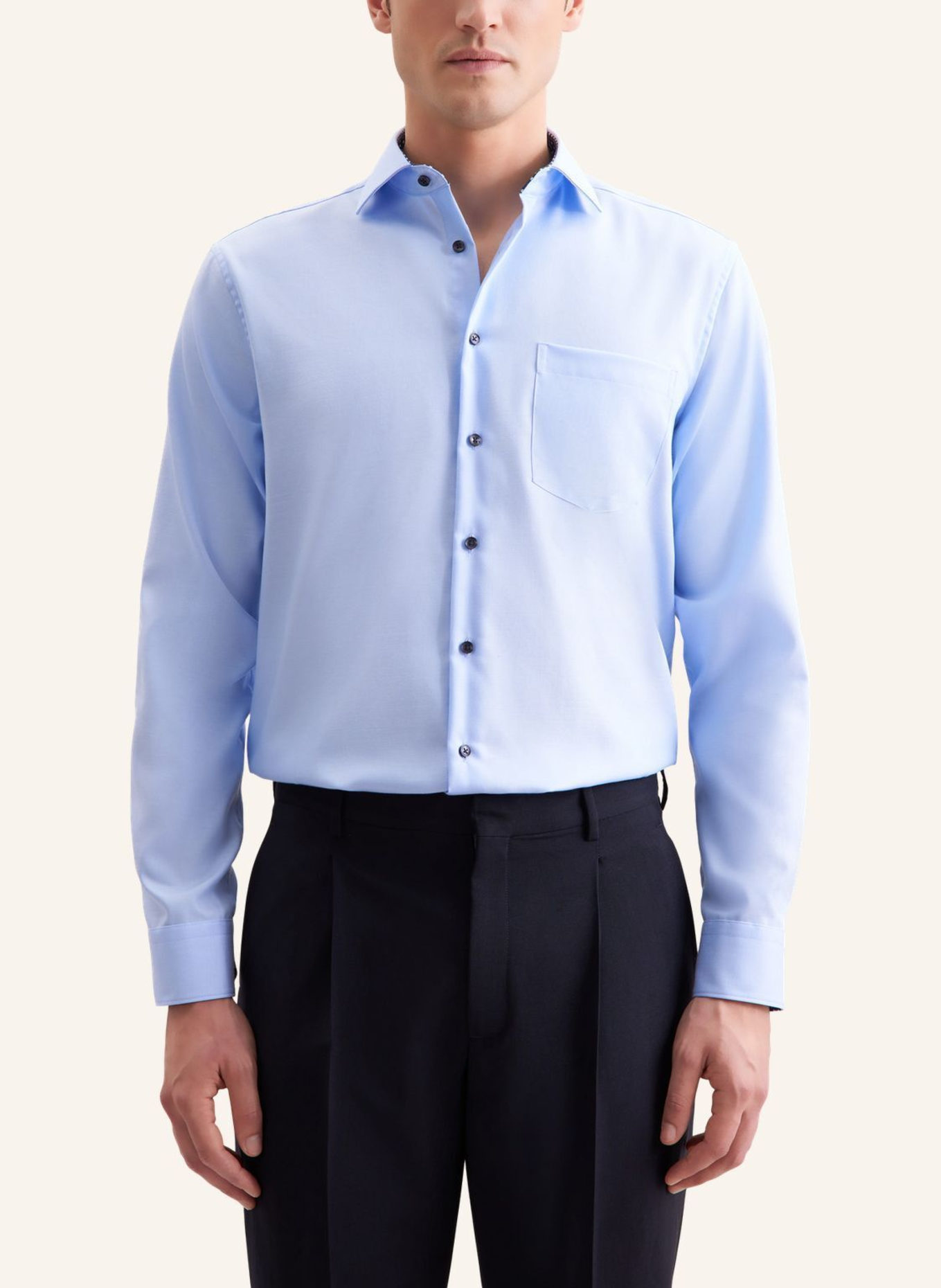 seidensticker Business Hemd Comfort Fit: BLAU