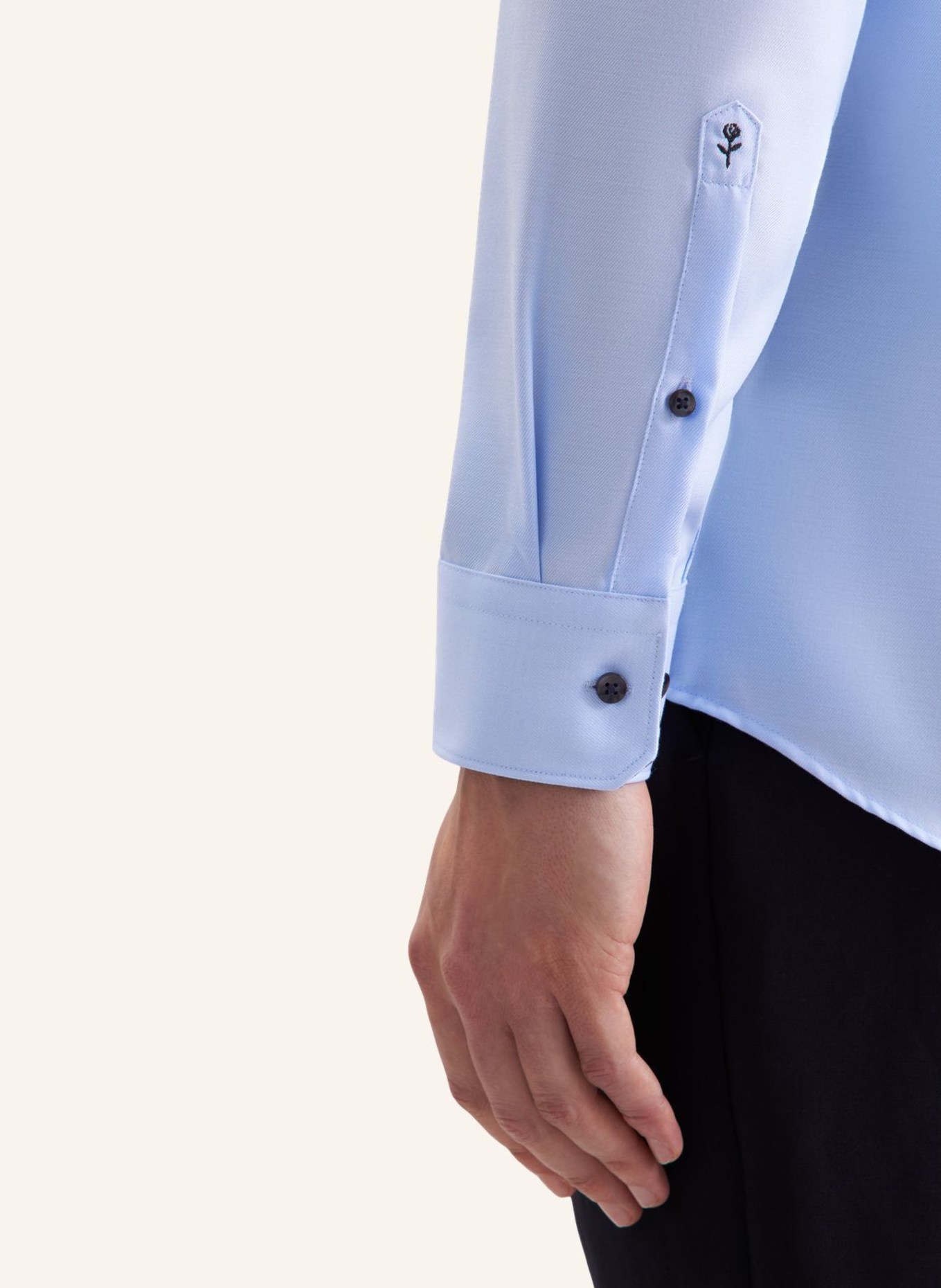 seidensticker Business Hemd Comfort Fit: BLAU