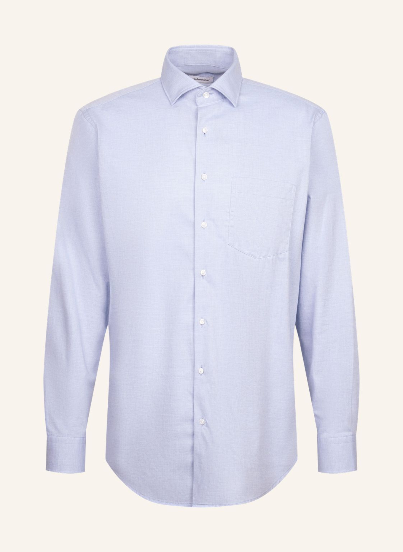 seidensticker Flanellhemd Regular Fit: BLAU