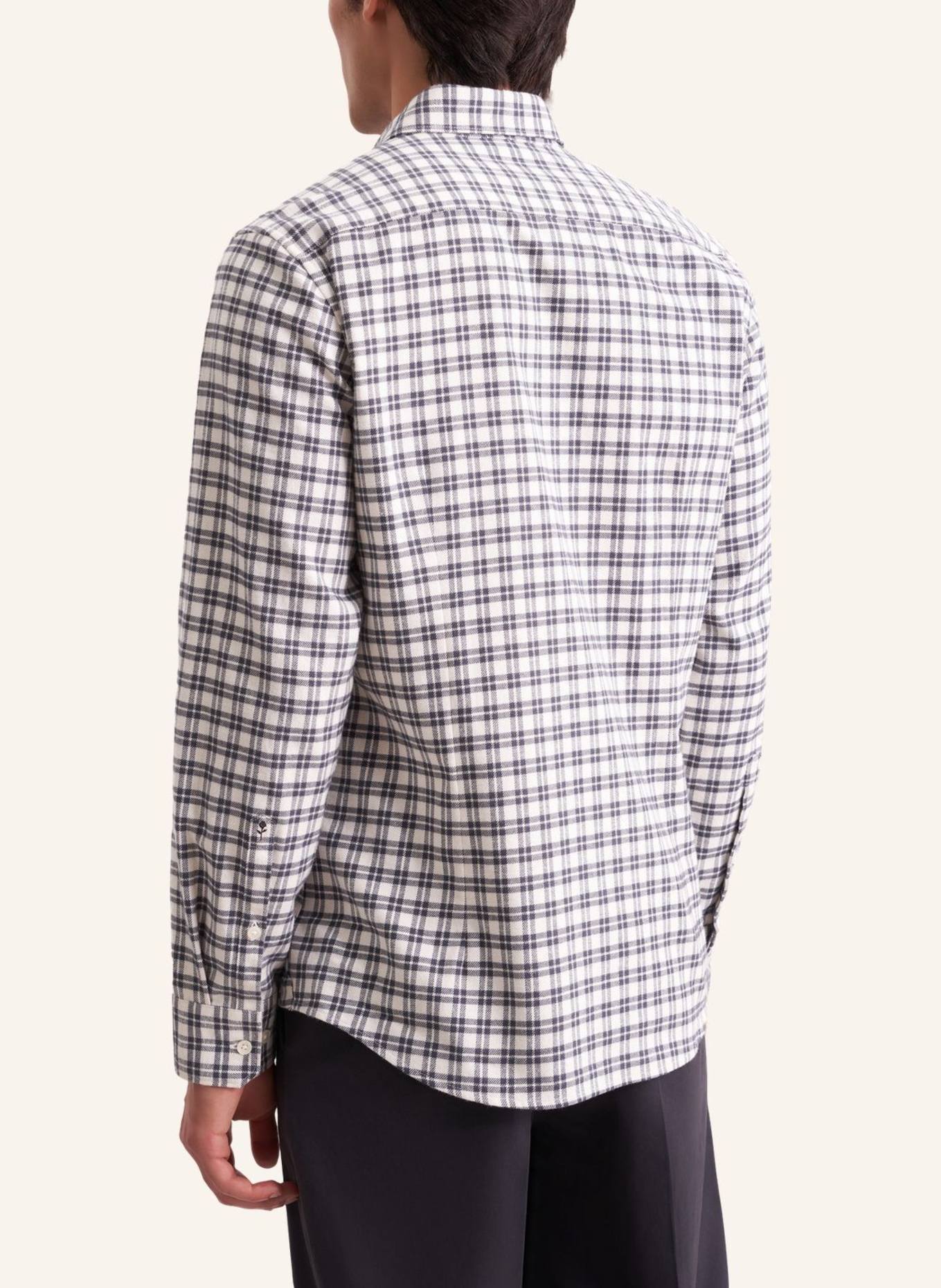 seidensticker Flanellhemd Slim Fit: GRAU