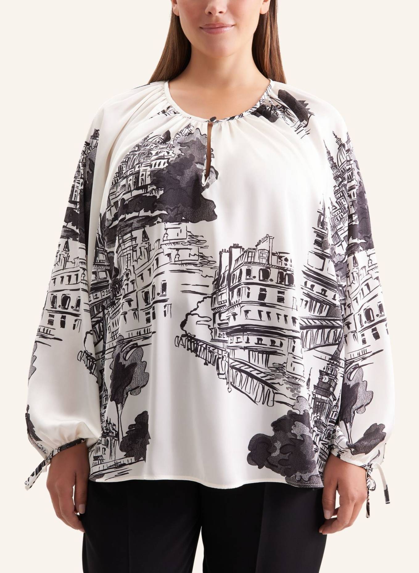 seidensticker Schlupfbluse: WEISS