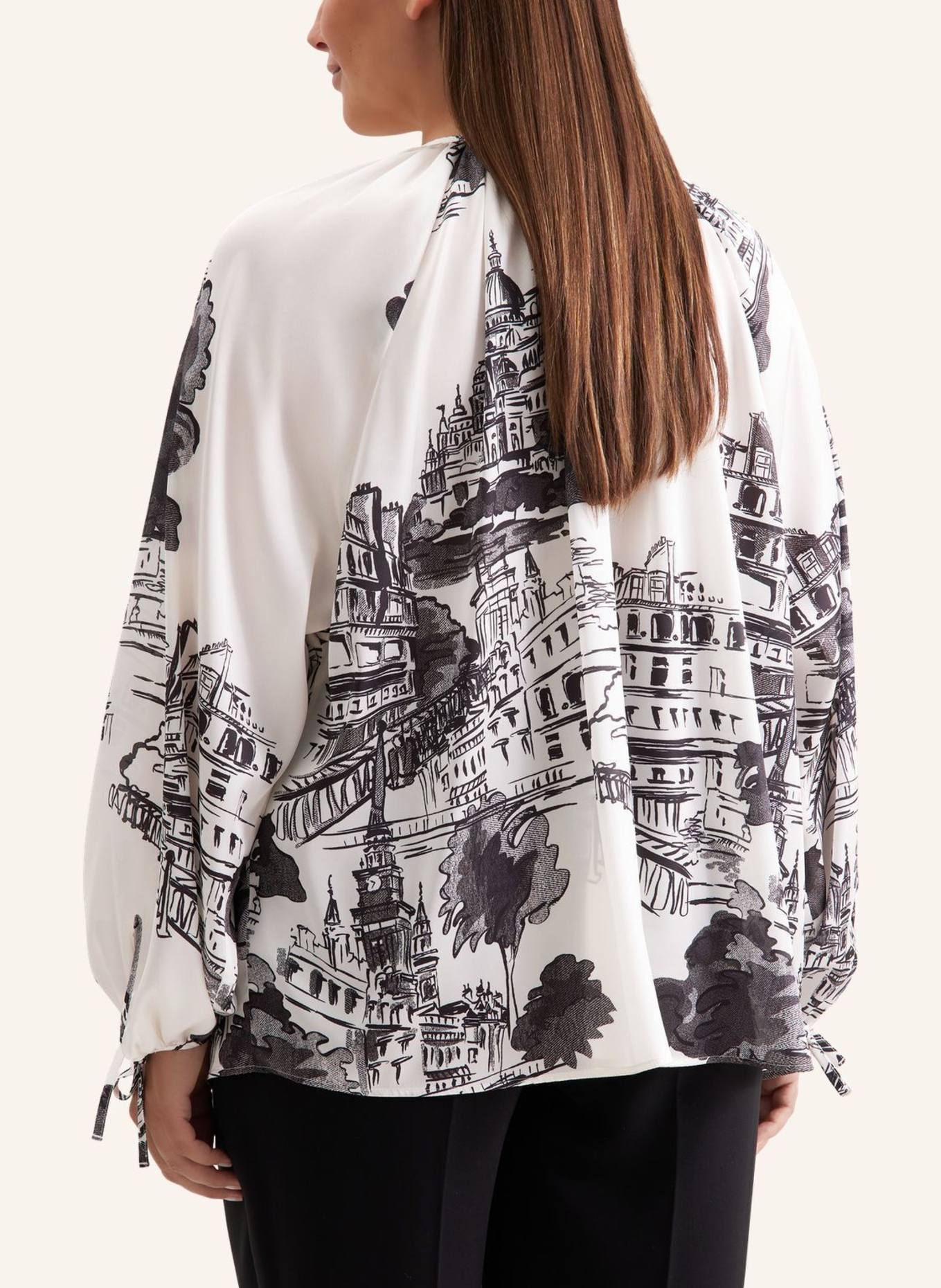 seidensticker Schlupfbluse: WEISS