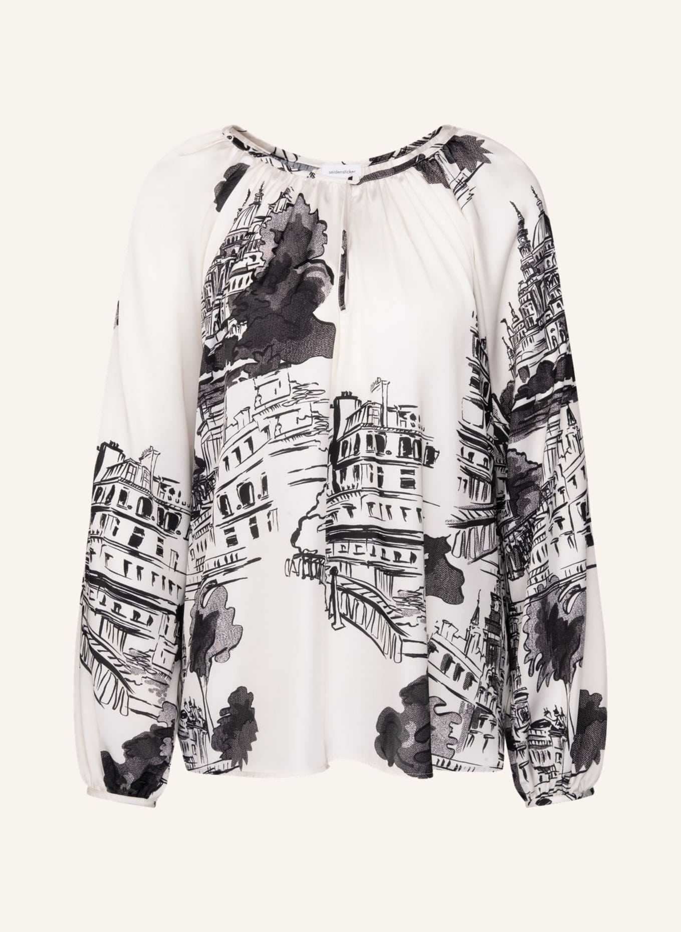 seidensticker Schlupfbluse: WEISS