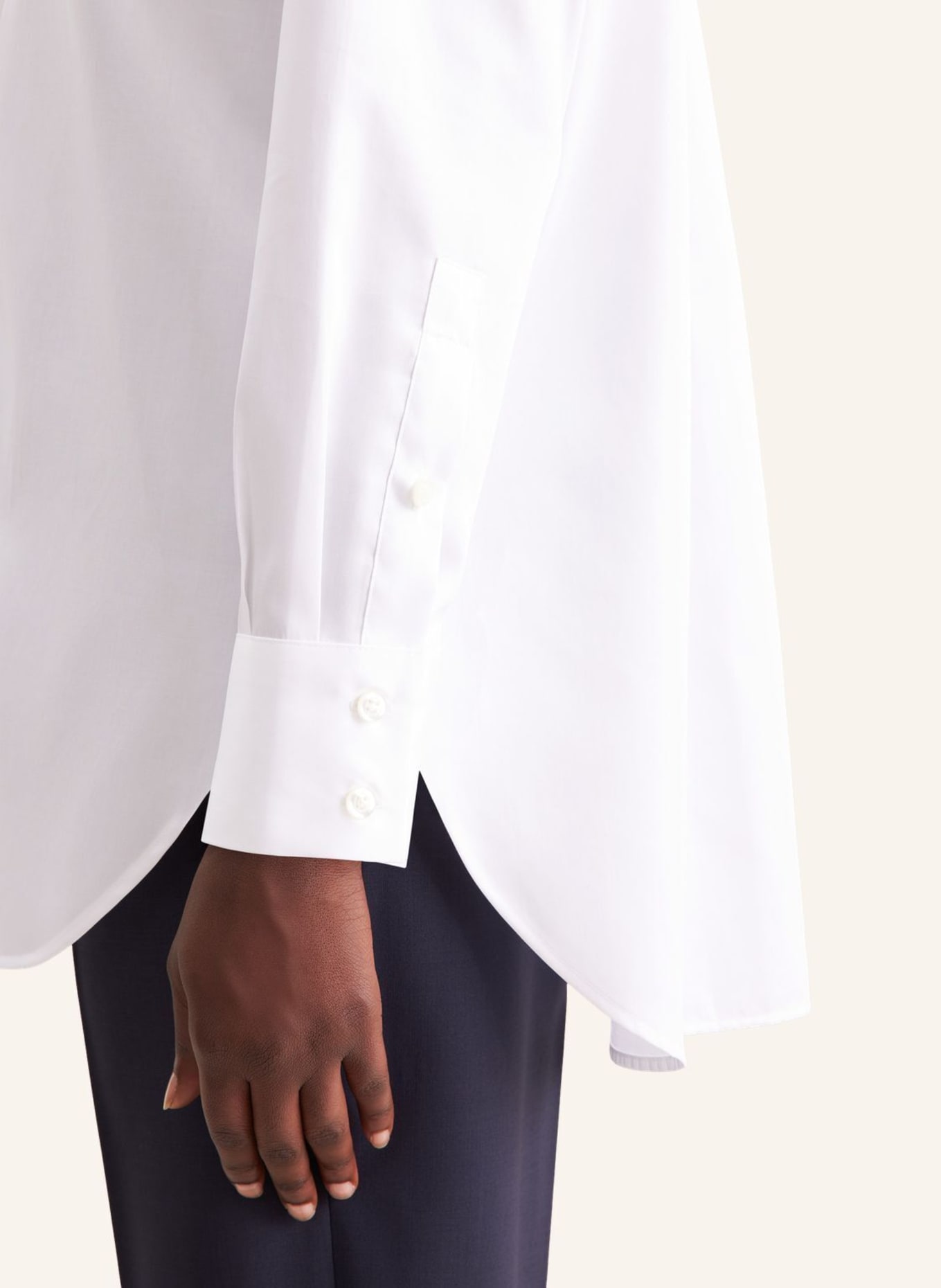 seidensticker Oversizebluse: WEISS