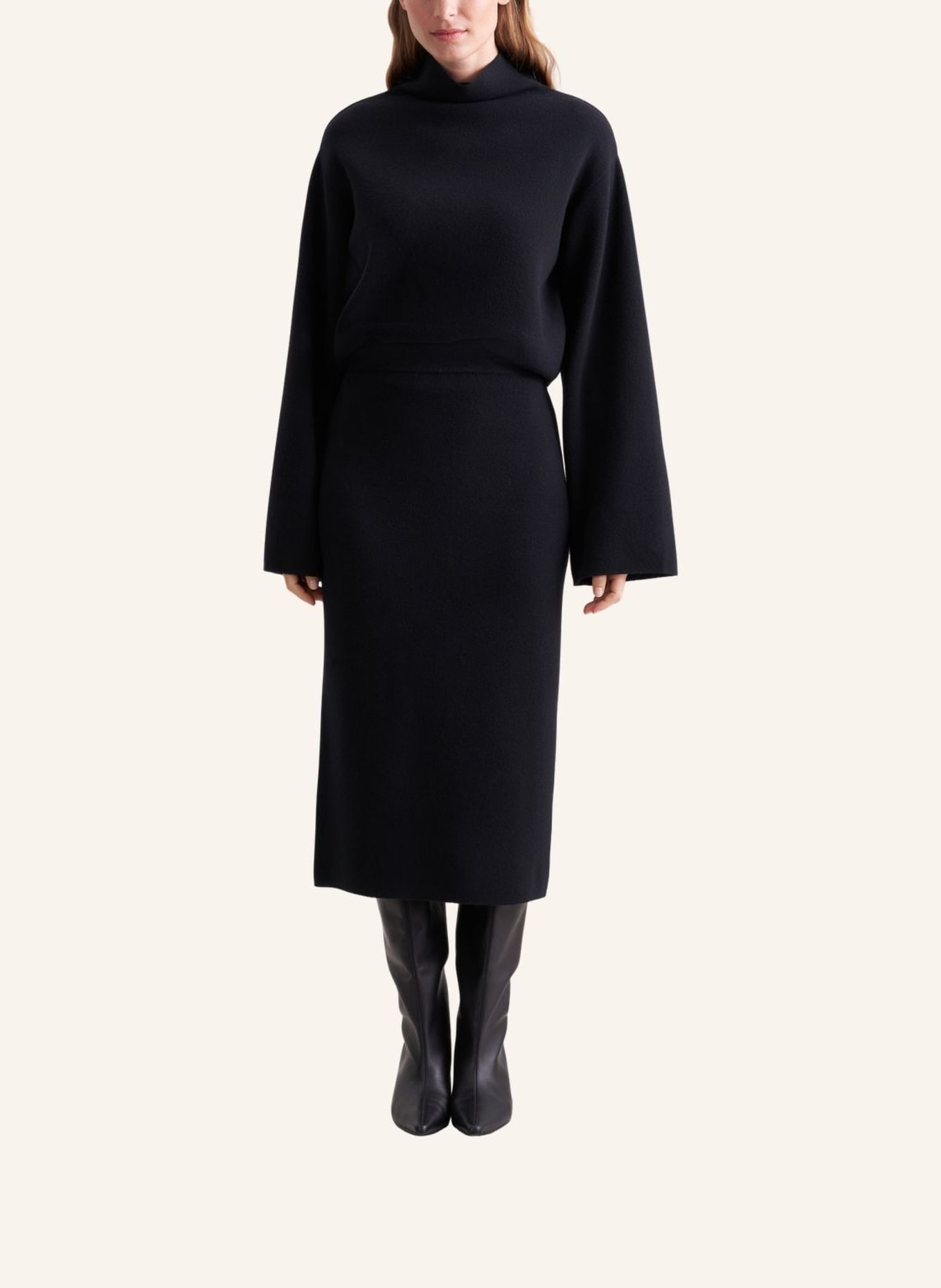 seidensticker Rock: SCHWARZ