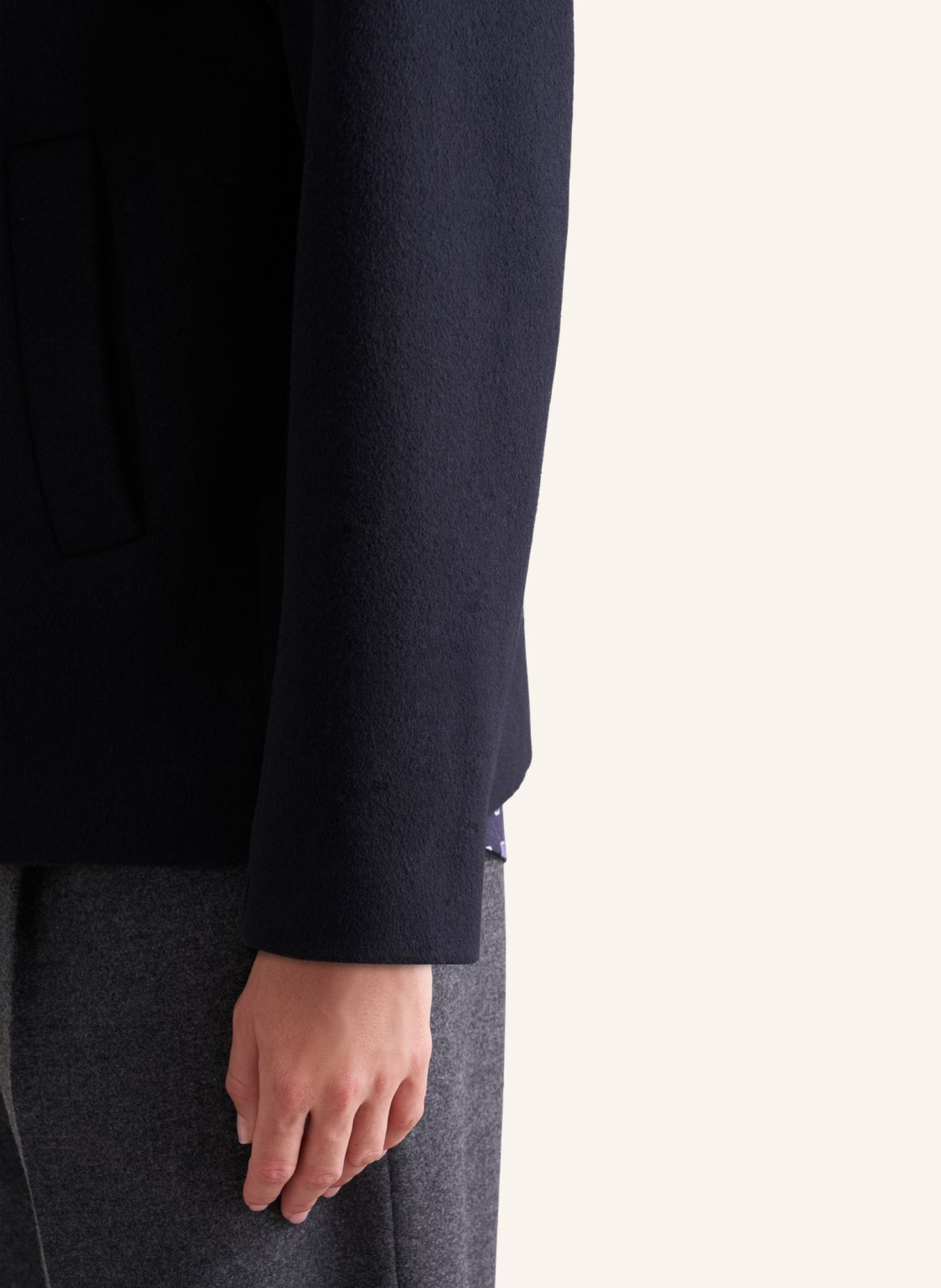 seidensticker Caban Jacket: DUNKELBLAU