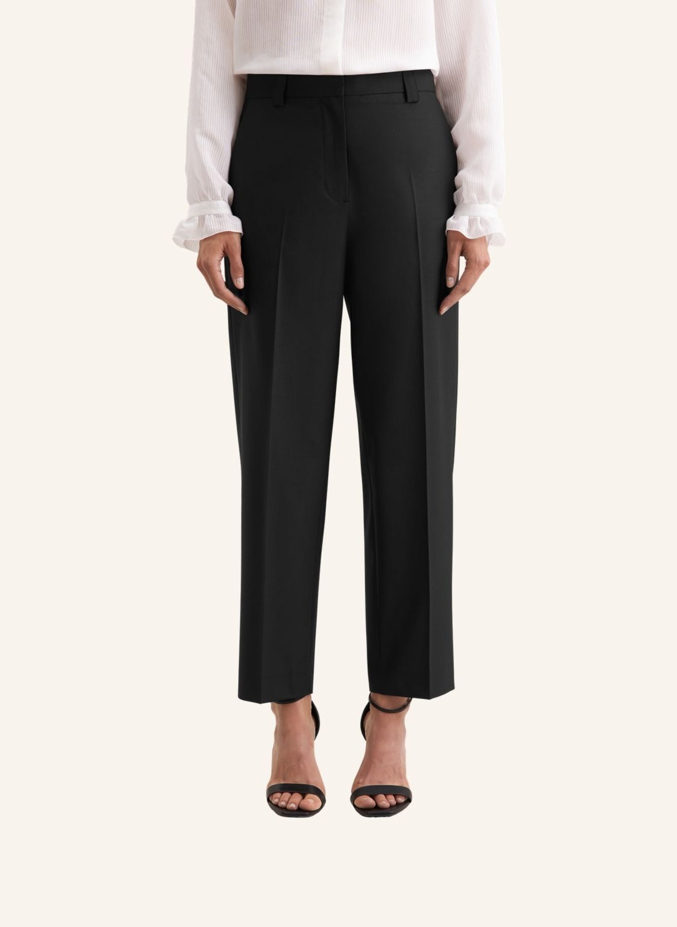 seidensticker Chino: SCHWARZ