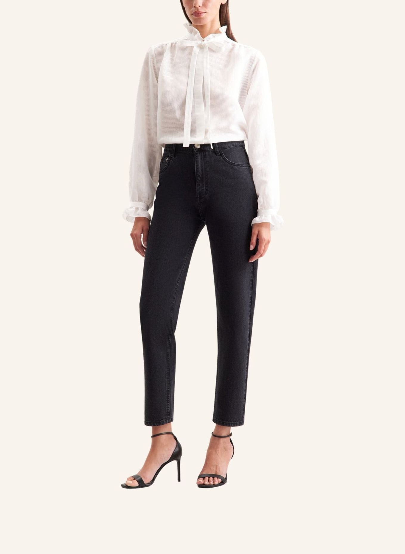 seidensticker 5-Pocket Denim: GRAU