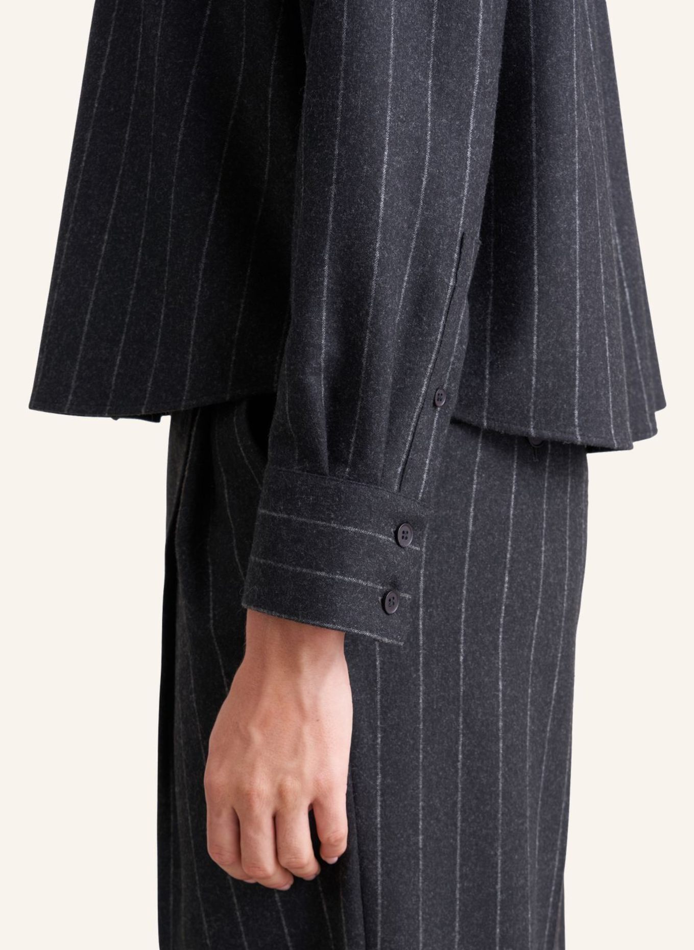 seidensticker Oversizebluse: GRAU