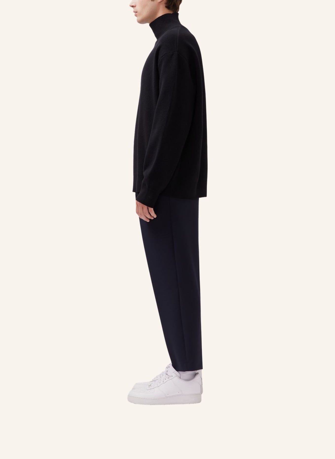 studio seidensticker Pullover Oversized: SCHWARZ