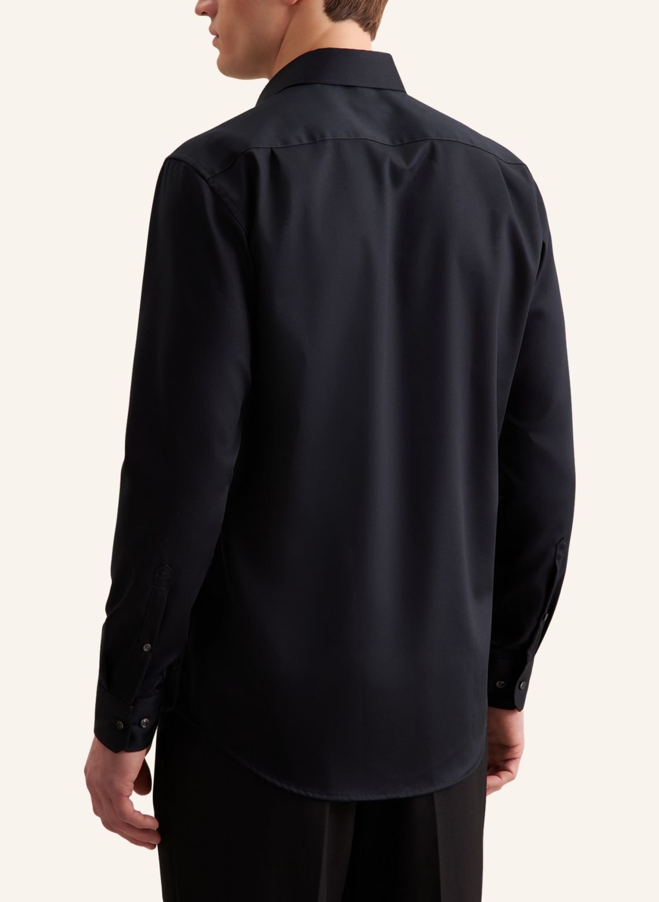 seidensticker Business Hemd Comfort Fit: SCHWARZ