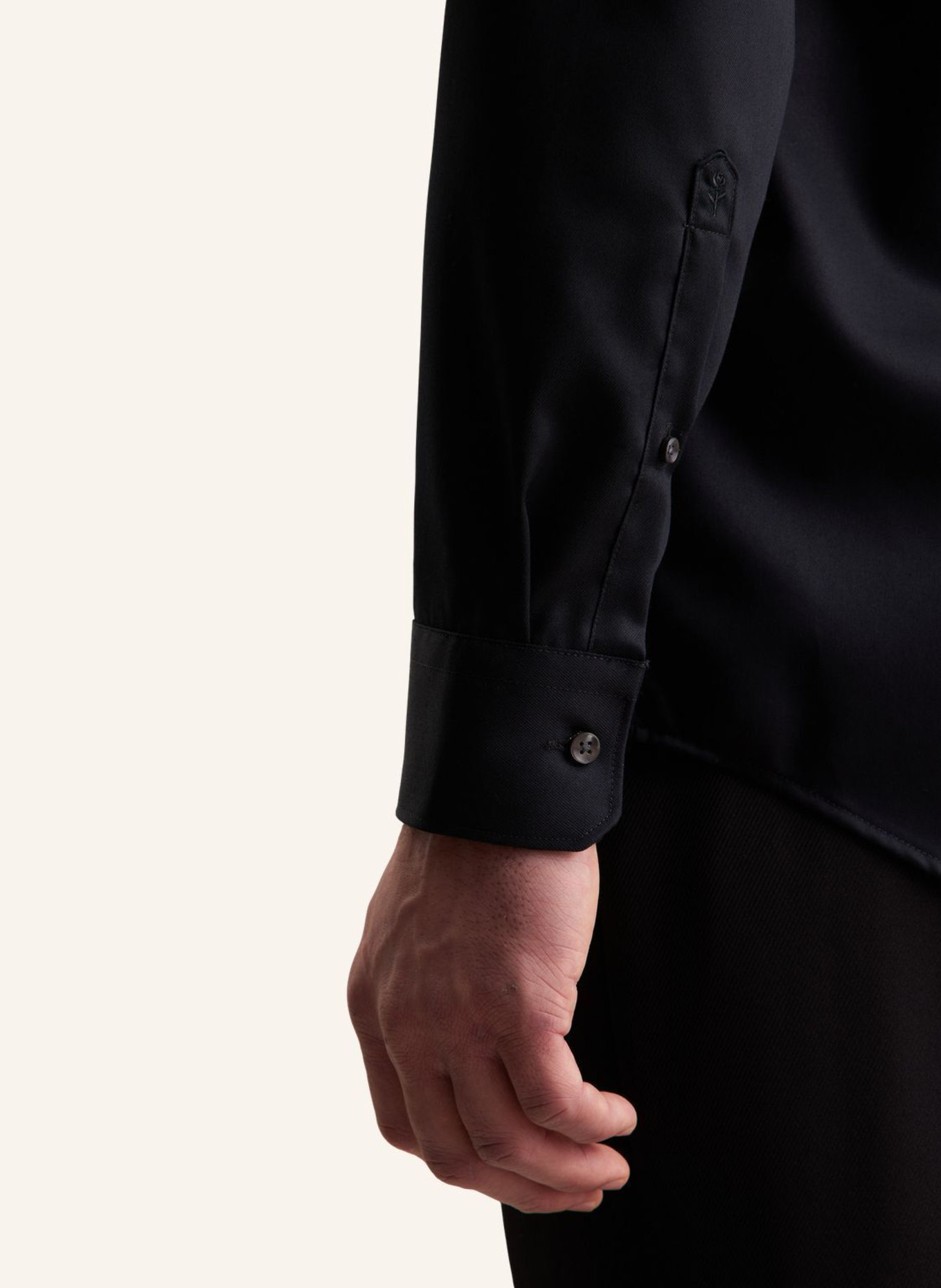 seidensticker Business Hemd Comfort Fit: SCHWARZ