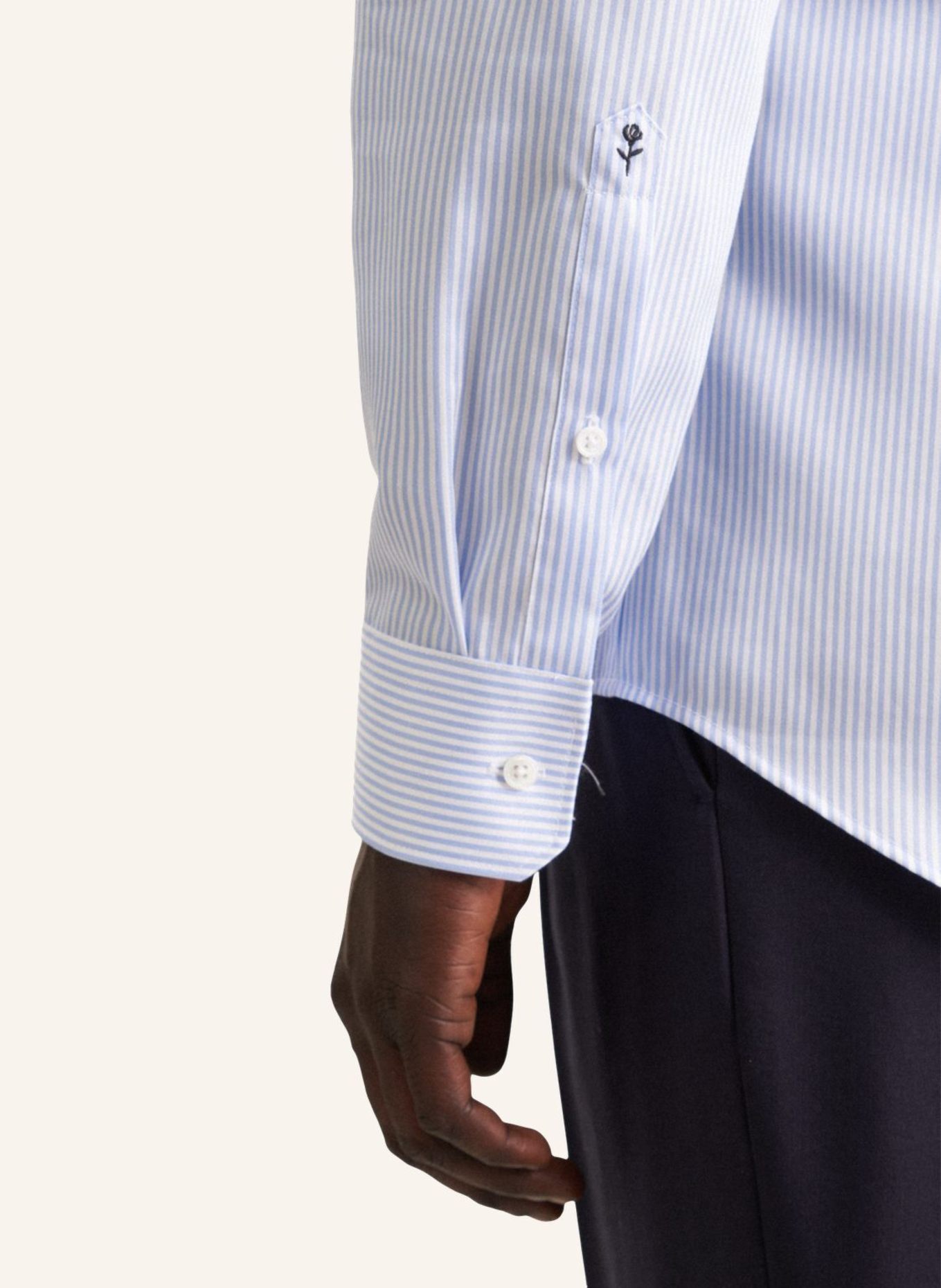 seidensticker Business Hemd Slim Fit: BLAU