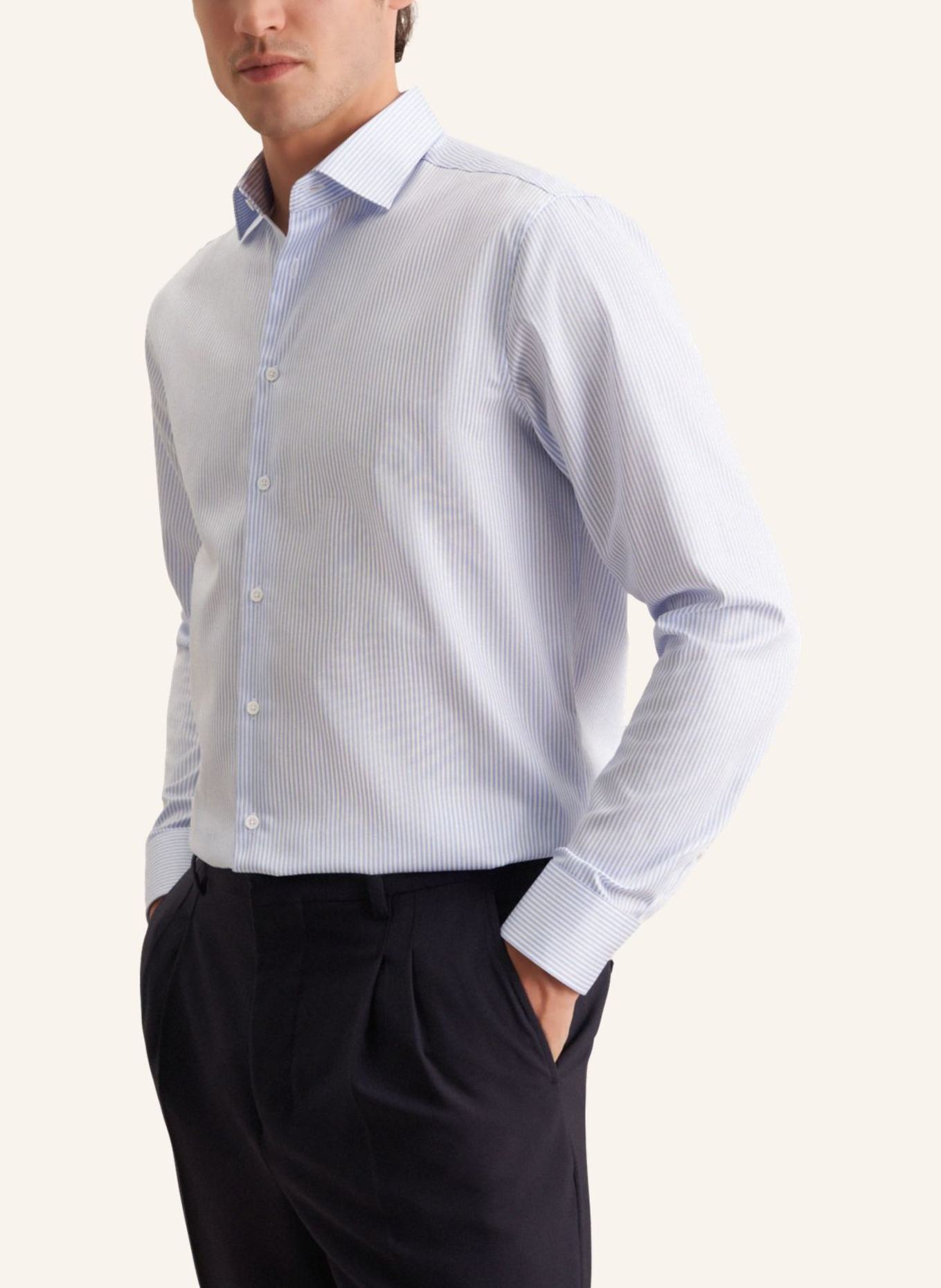 seidensticker Business Hemd Regular Fit: BLAU