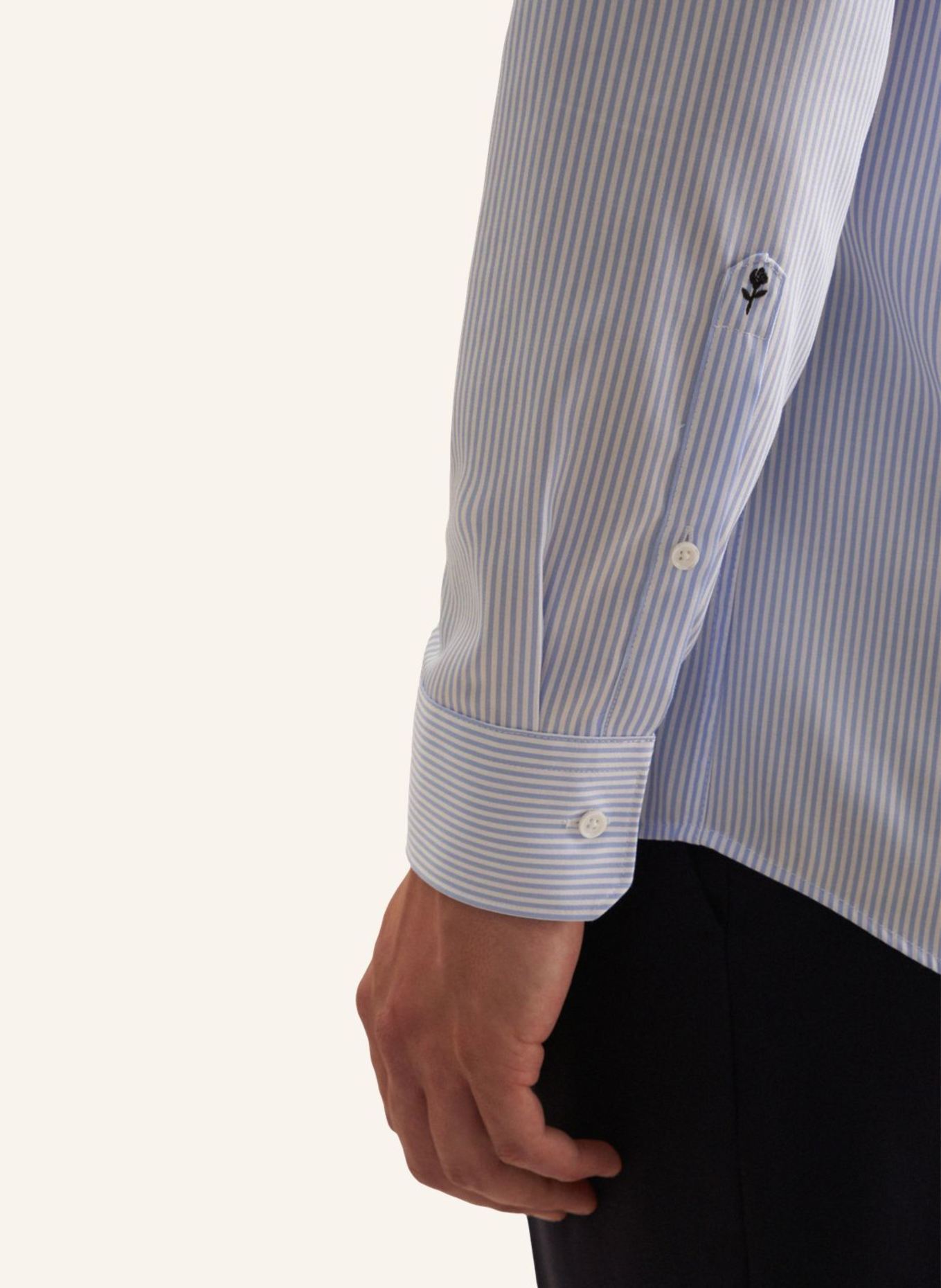 seidensticker Business Hemd Regular Fit: BLAU