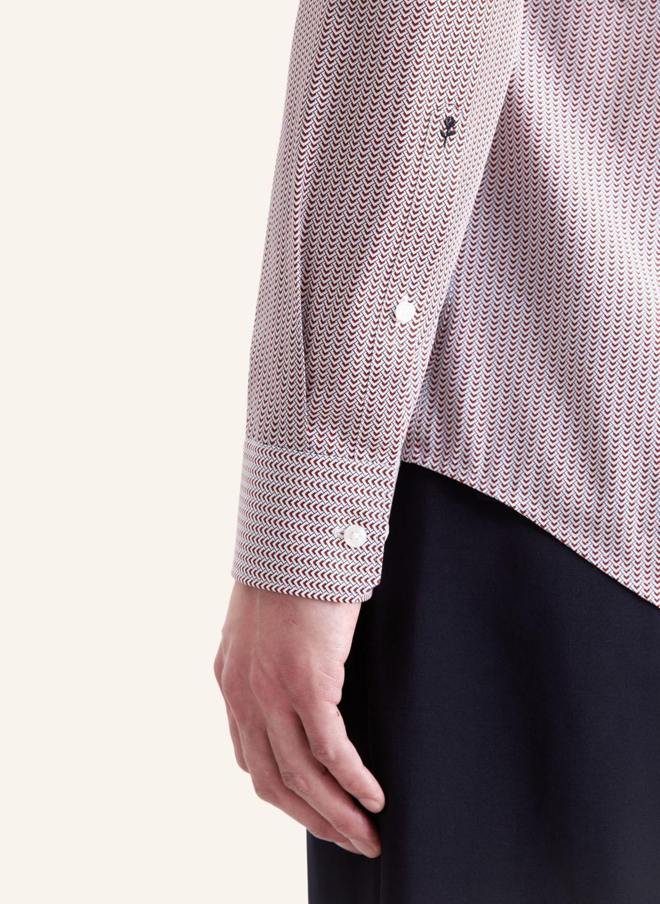 seidensticker Business Hemd Slim Fit: ROT