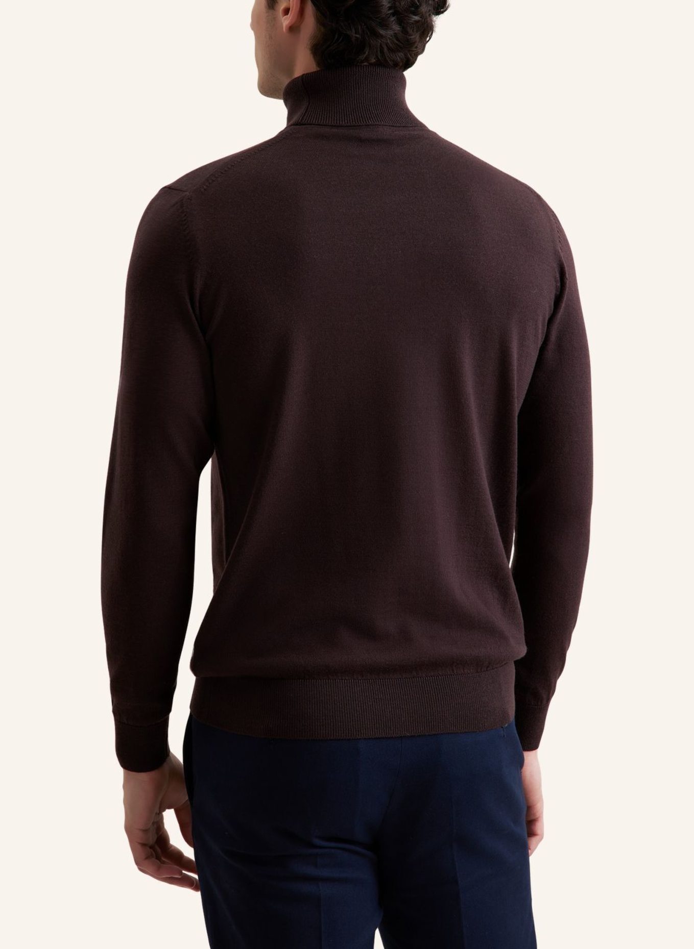 seidensticker Pullover, Pullunder Regular Fit: BRAUN