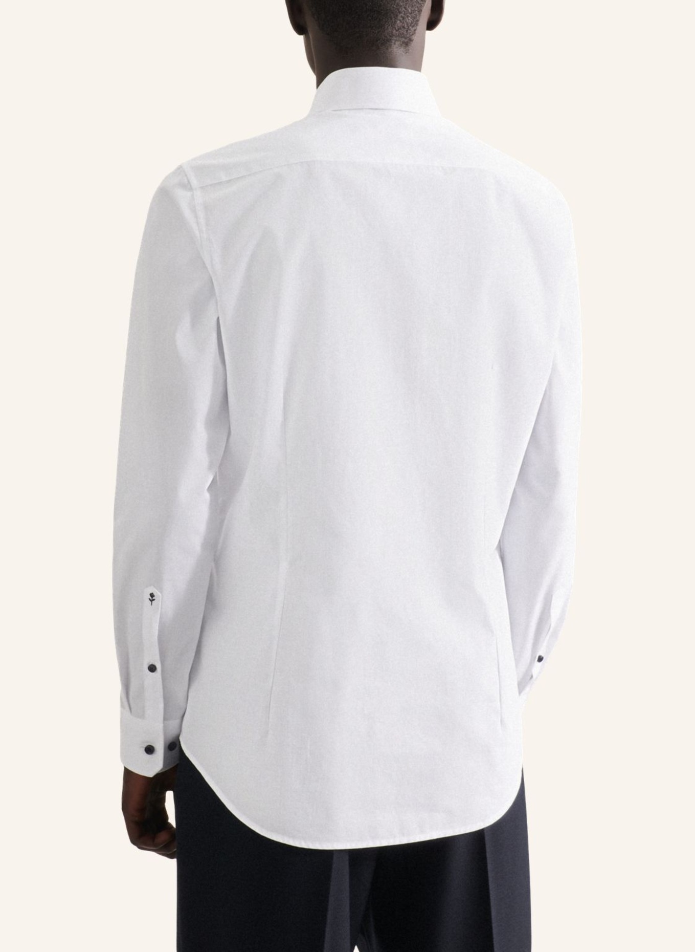 seidensticker Business Hemd Slim Fit: WEISS